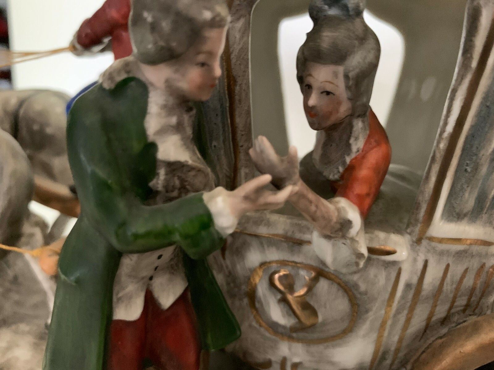 Groupe De Personnage En Porcelaine Polychrome Porcelaine Allemande Sèvres Limoge photo 604.35