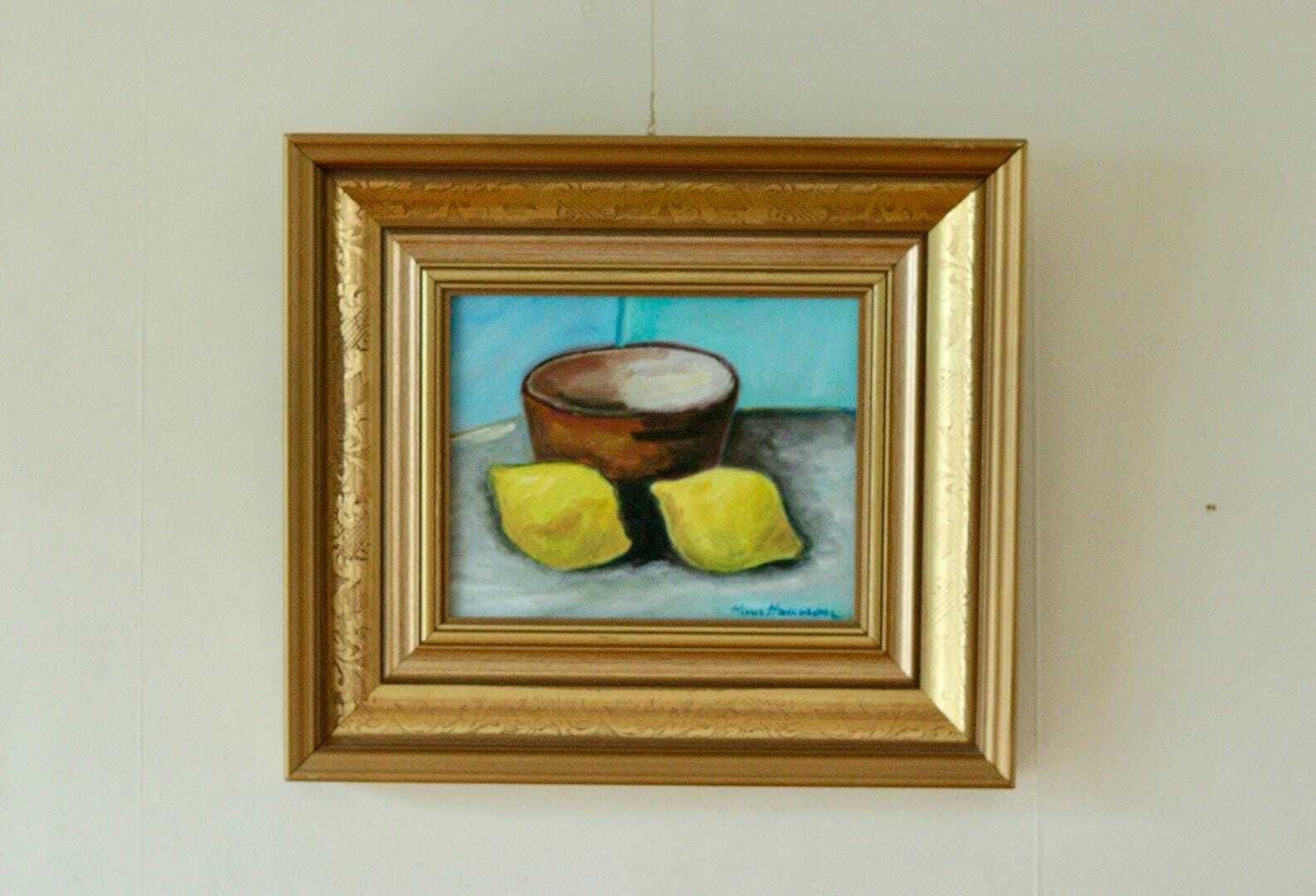 Original European Still Life Oil On Panel Painting By Hans Haussdal – Vintage & Framed | 43 × 38 Cm / 16.9 × 15 In