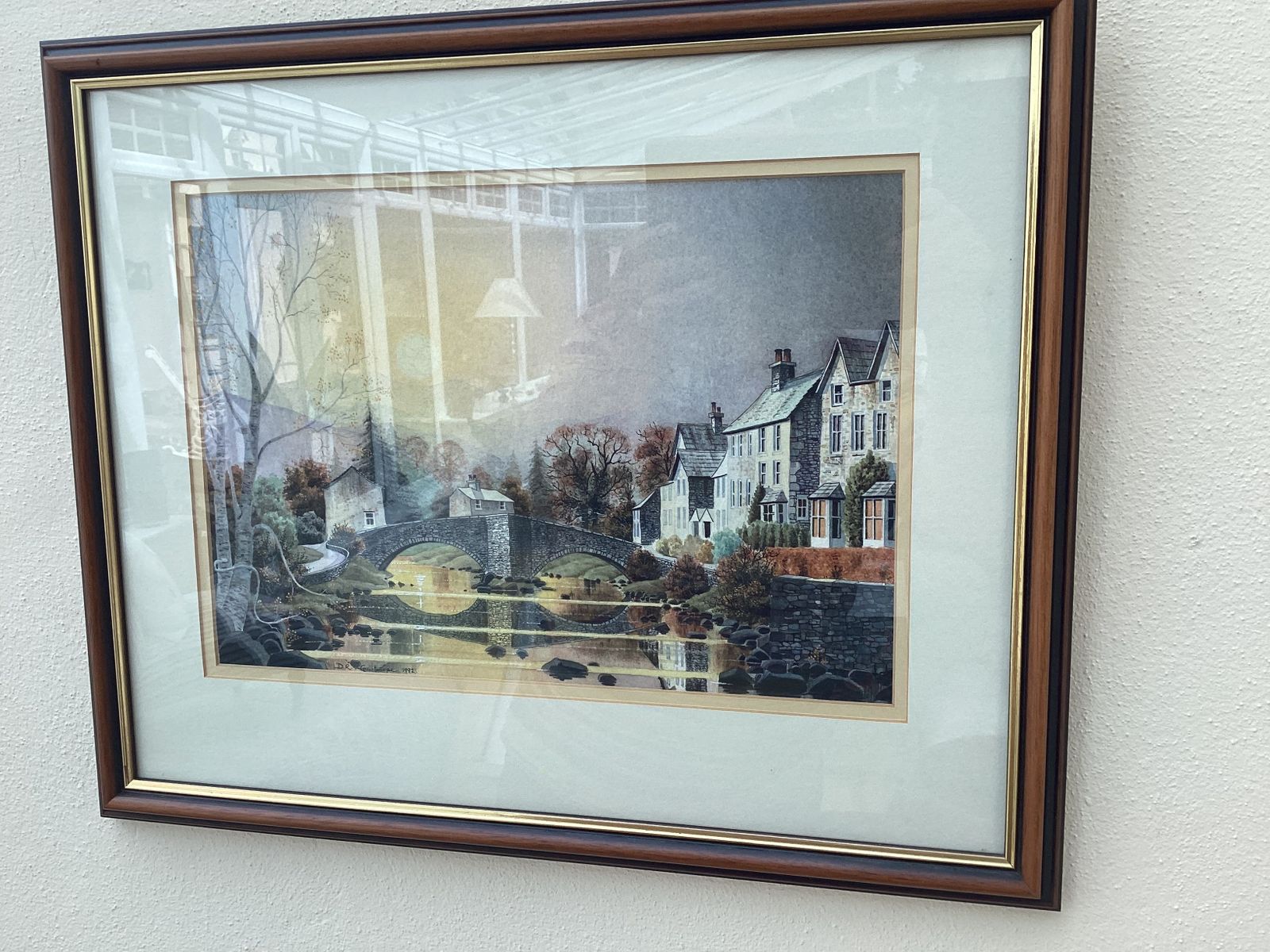 Original Painting By G.R.Gawsthorpe Yorkshire Artist photo 300.0
