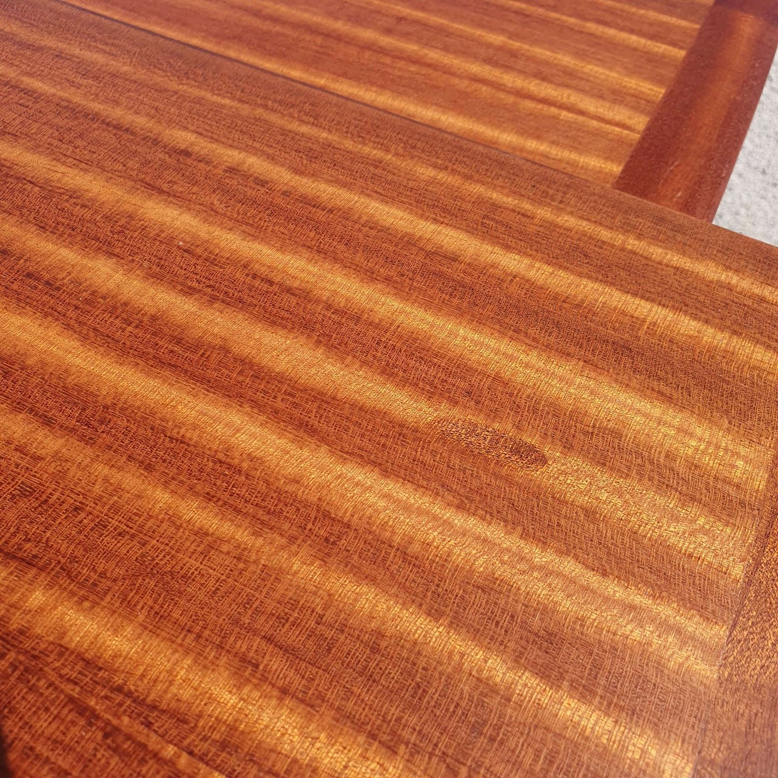photo for sale "Torpe Mobelfabrikk" Of Norway. A Teak Nest Of Three Tables. 1960s.