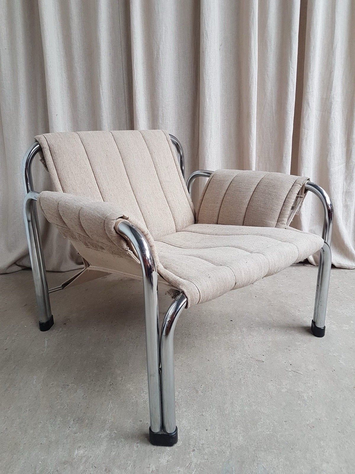 Vtg Mid Century Lounge Chair Armchair By Viliam Chlebo For Kodreta Myjava R900 photo vintage
