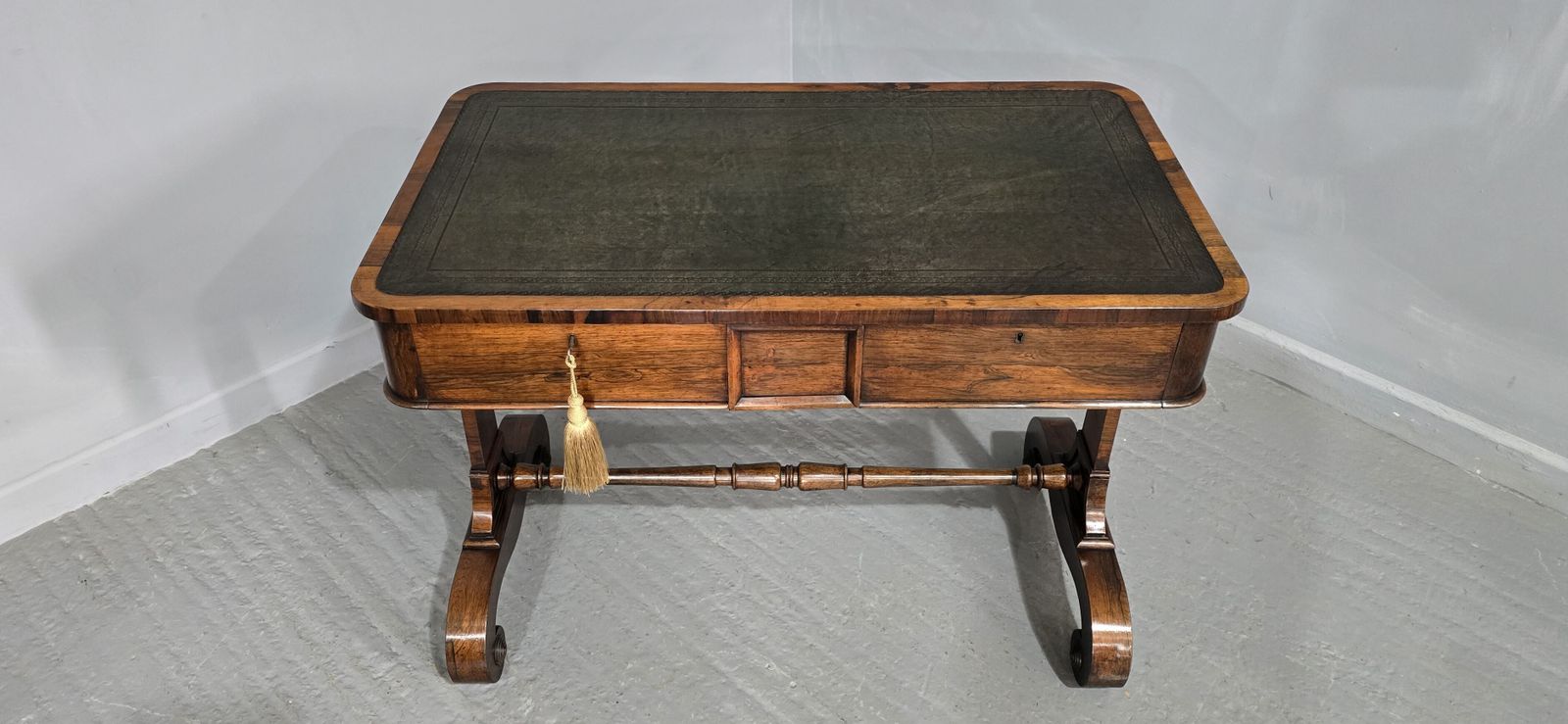 Superb Regency Writing Table, 1800s photo Furniture