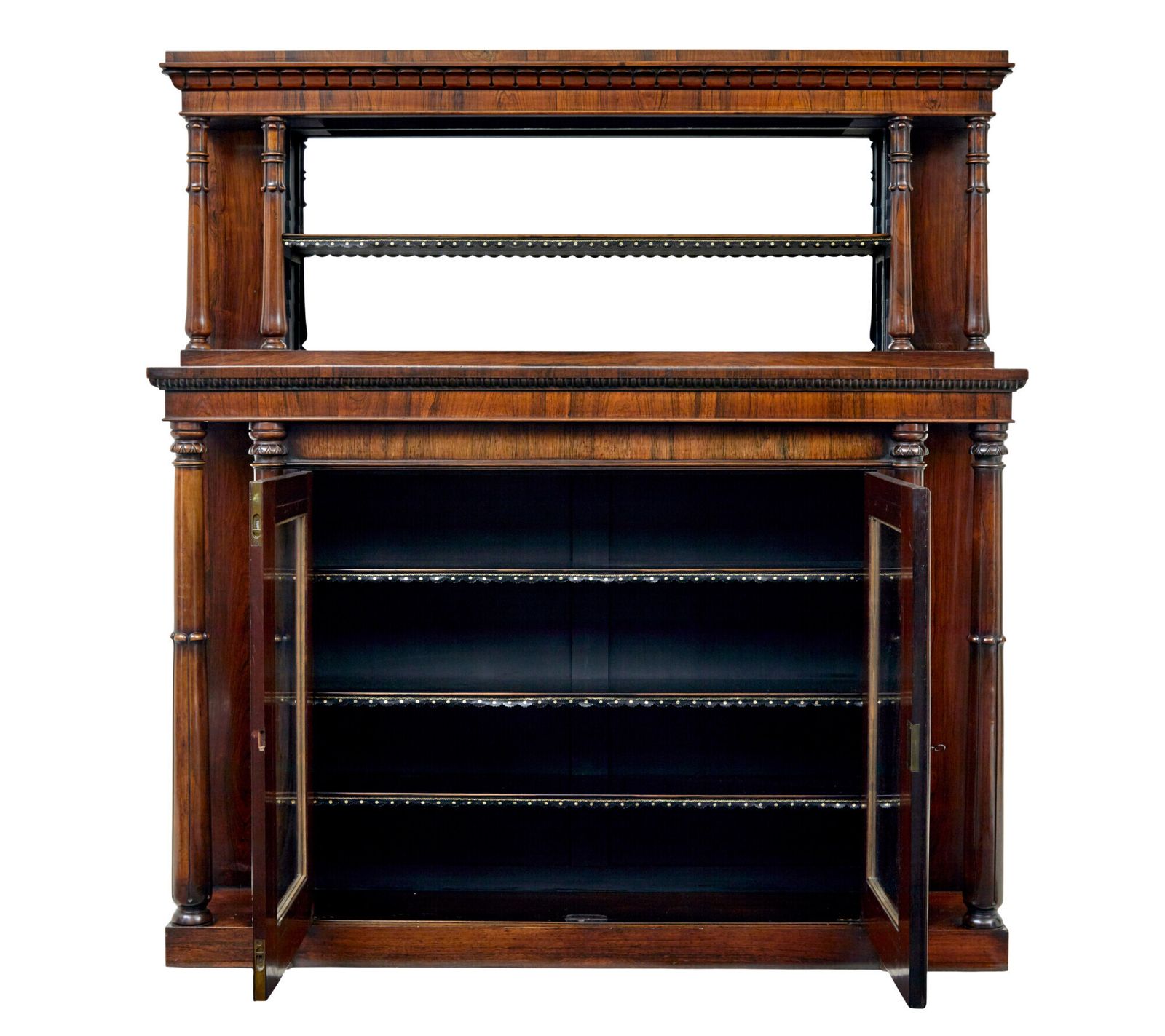 photo furniture Mid 19th Century Palisander Mirrored Chiffionier