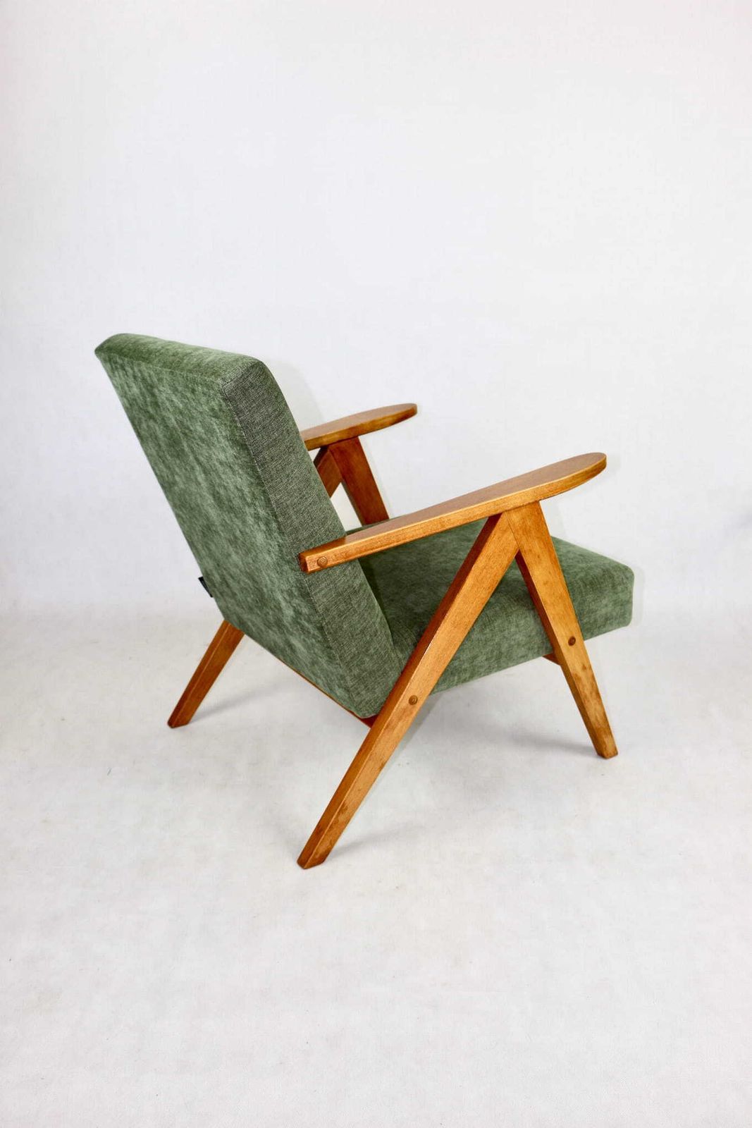 Armchair B 310 Var Green Olive Structural   2 Pieces Available photo vinterior