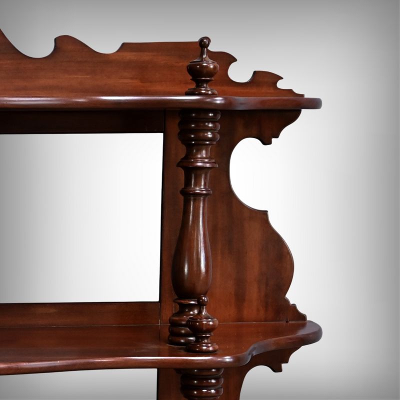 Mahogany Wall Shelf, Louis Philippe Period – Mid 19th Century photo furniture
