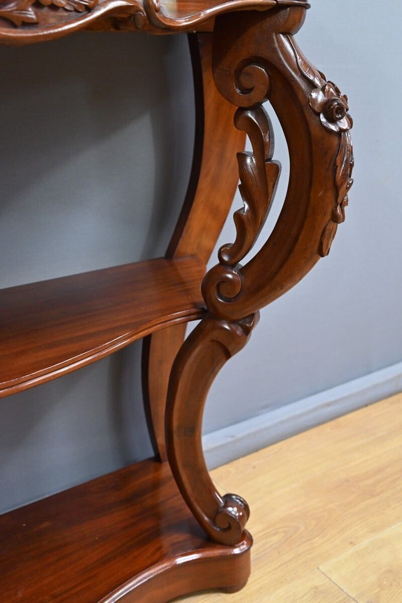 photo buy Mahogany Console, Napoleon III Period – Part 2 Of The 19th Century