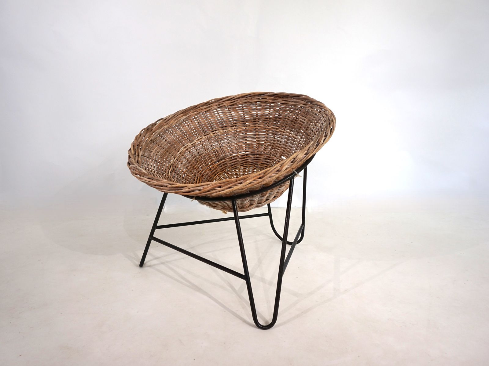 photo for sale Rattan Lounge Chair, 1960