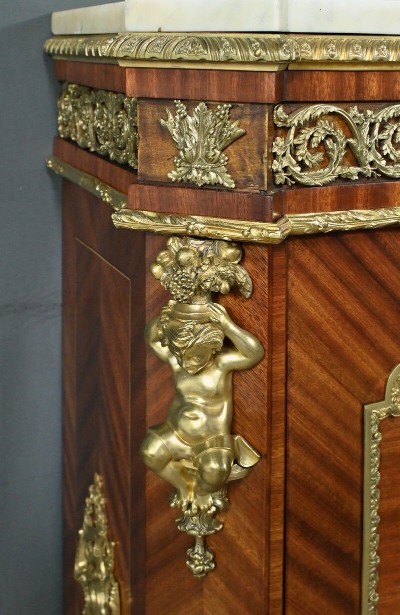 Mahogany Sideboard, Napoleon III Period – 2nd Part Of The 19th Century photo buy