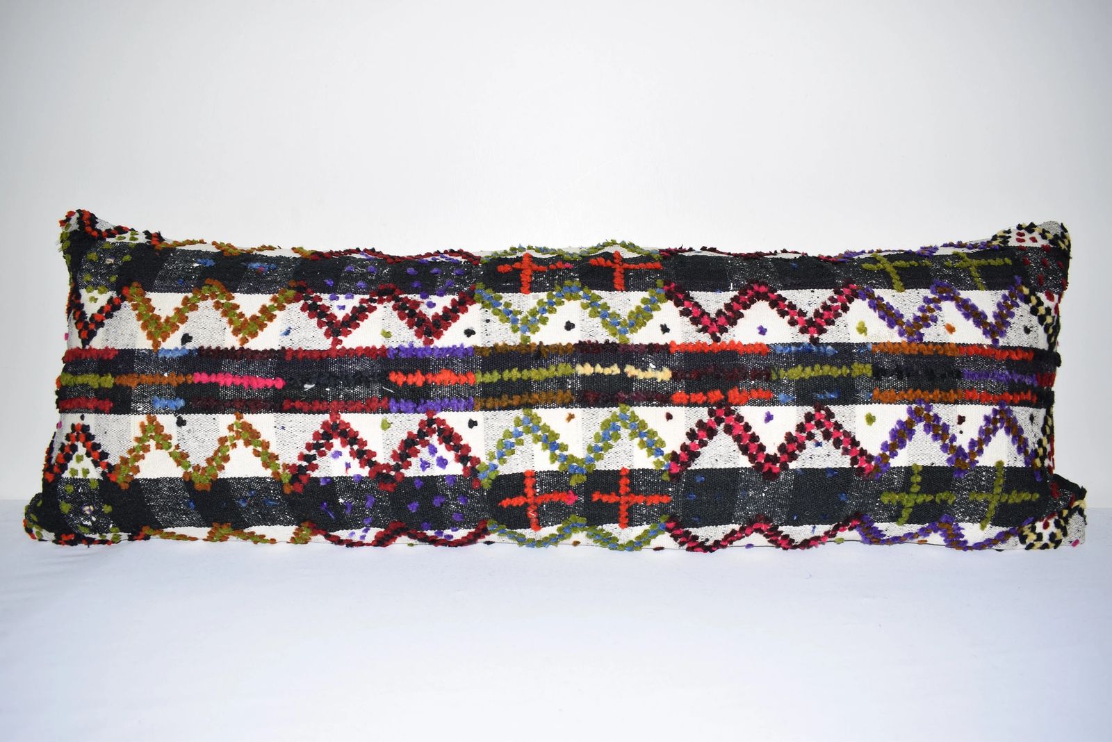 Turkish Shaggy Kilim Pillow Cover   Set Of Three photo Textiles