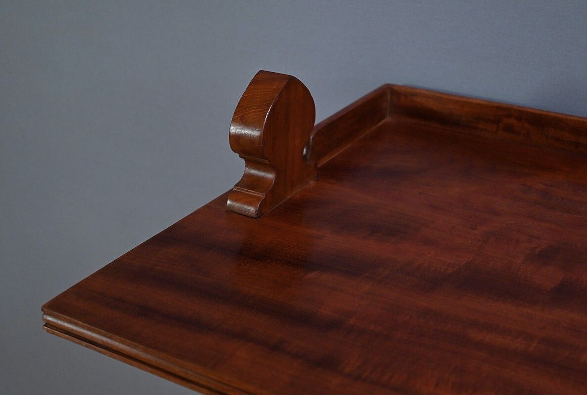 Victorian Mahogany Serving Trolley, England – Part 2 Of The 19th Century photo vinterior