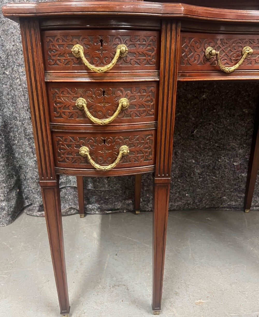 photo for sale Edwards & Roberts Mahogany Desk