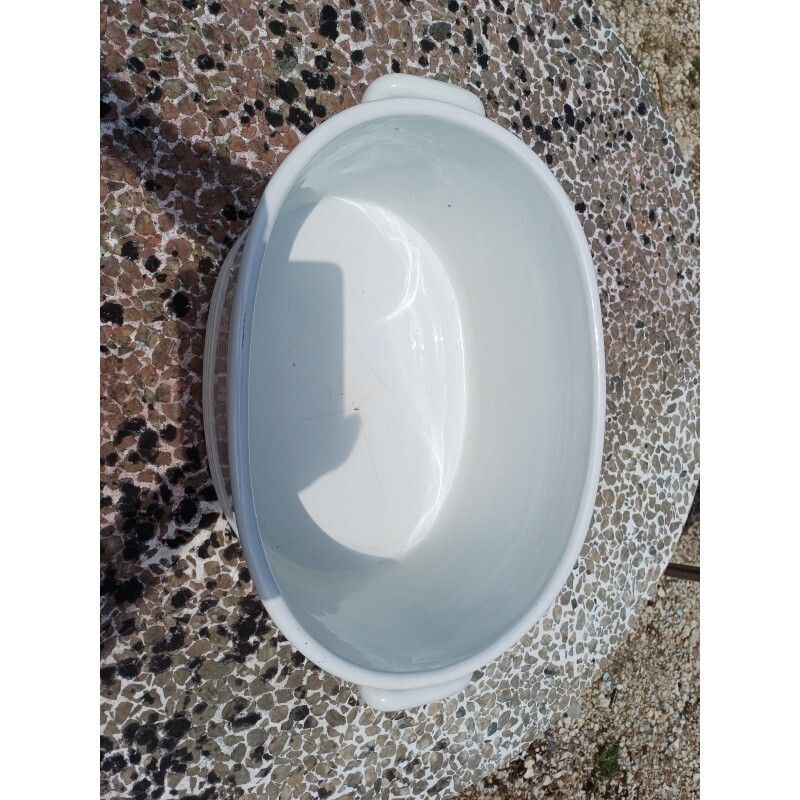 Earthenware Planter: Bf Belgium 19th photo 65.0