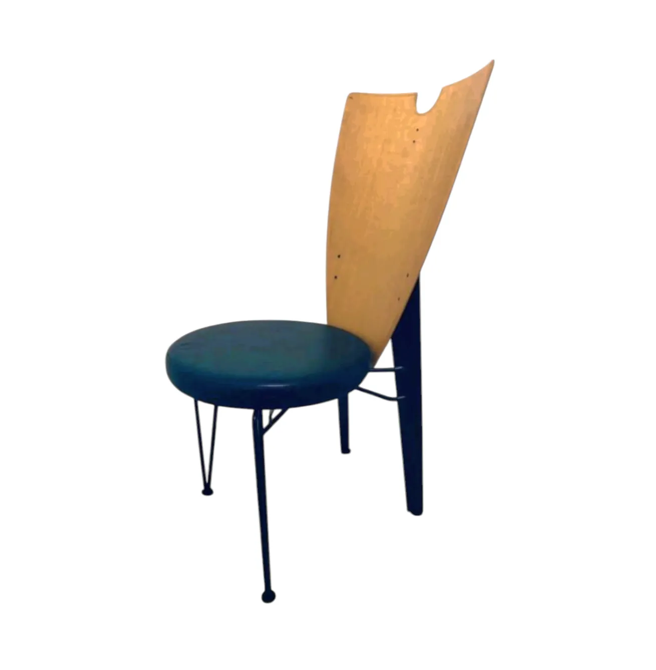 Inno Oy Postmodern Dining Chair / Finland / 1980s