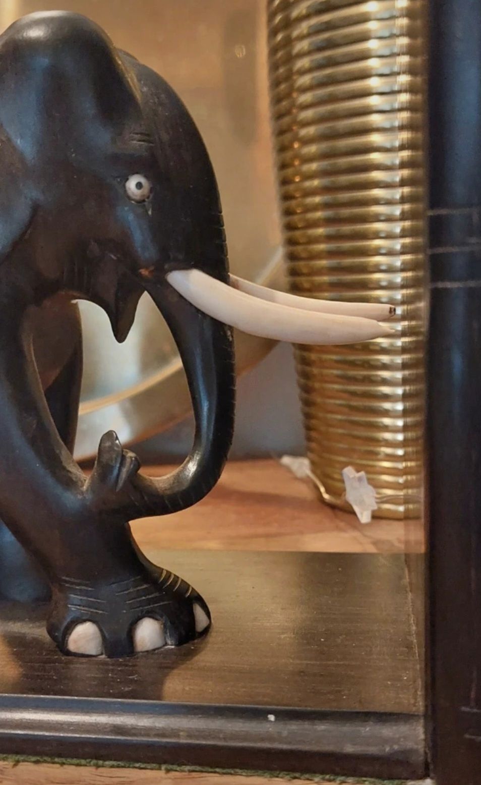 Pair Of Small Antique Elephant Bookends photo 250.0