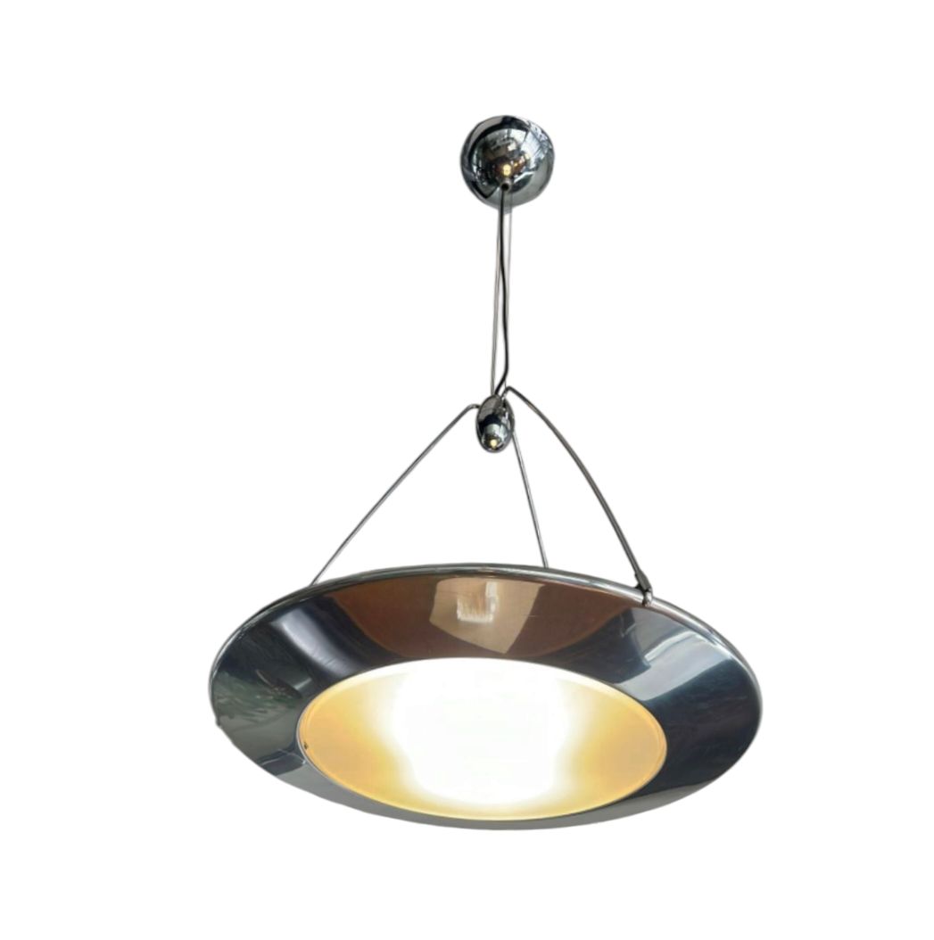 4 X Ezio Didone Mira S Ufo Pendant Light For Arteluce  Flos Italy 1990s photo vinterior