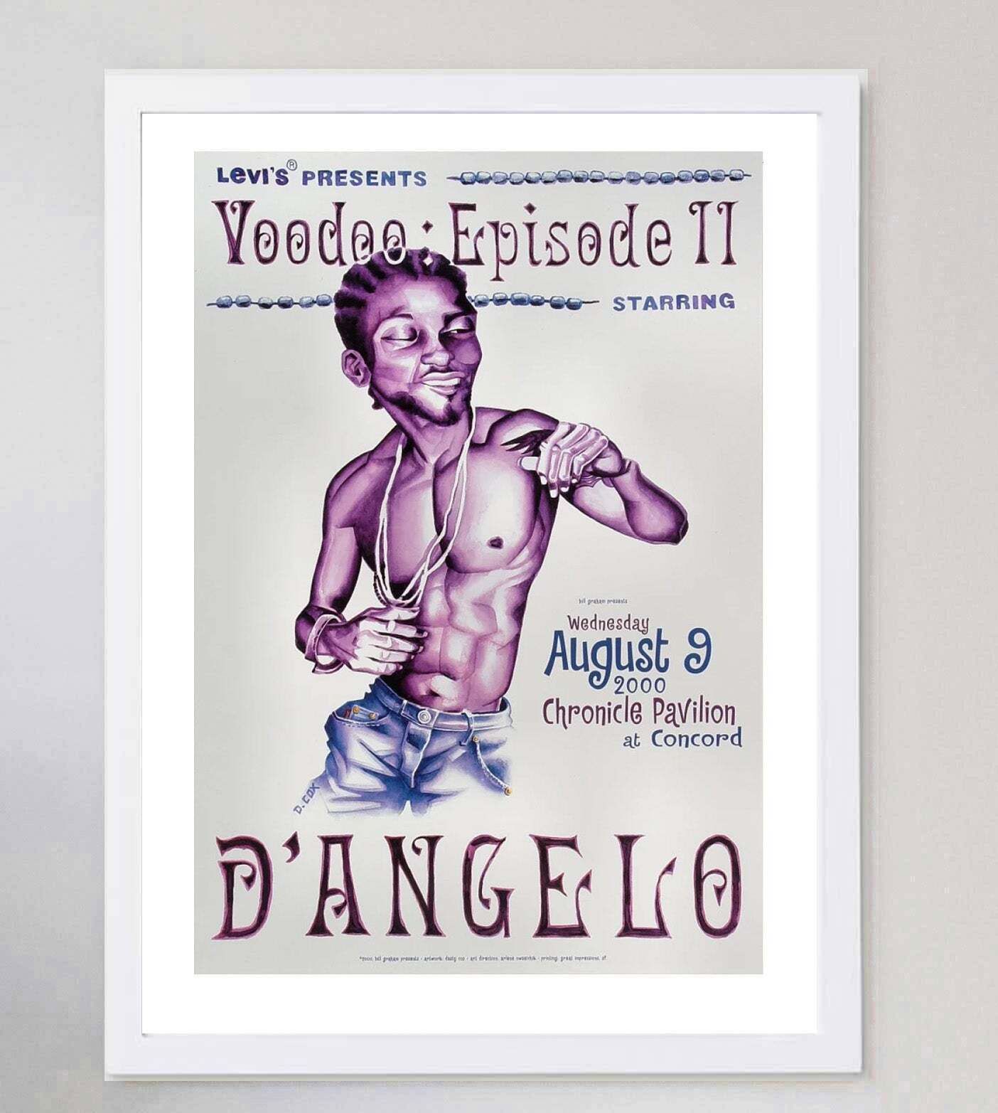 D'angelo   Voodoo Episode II " Original Vintage Poster" photo for sale