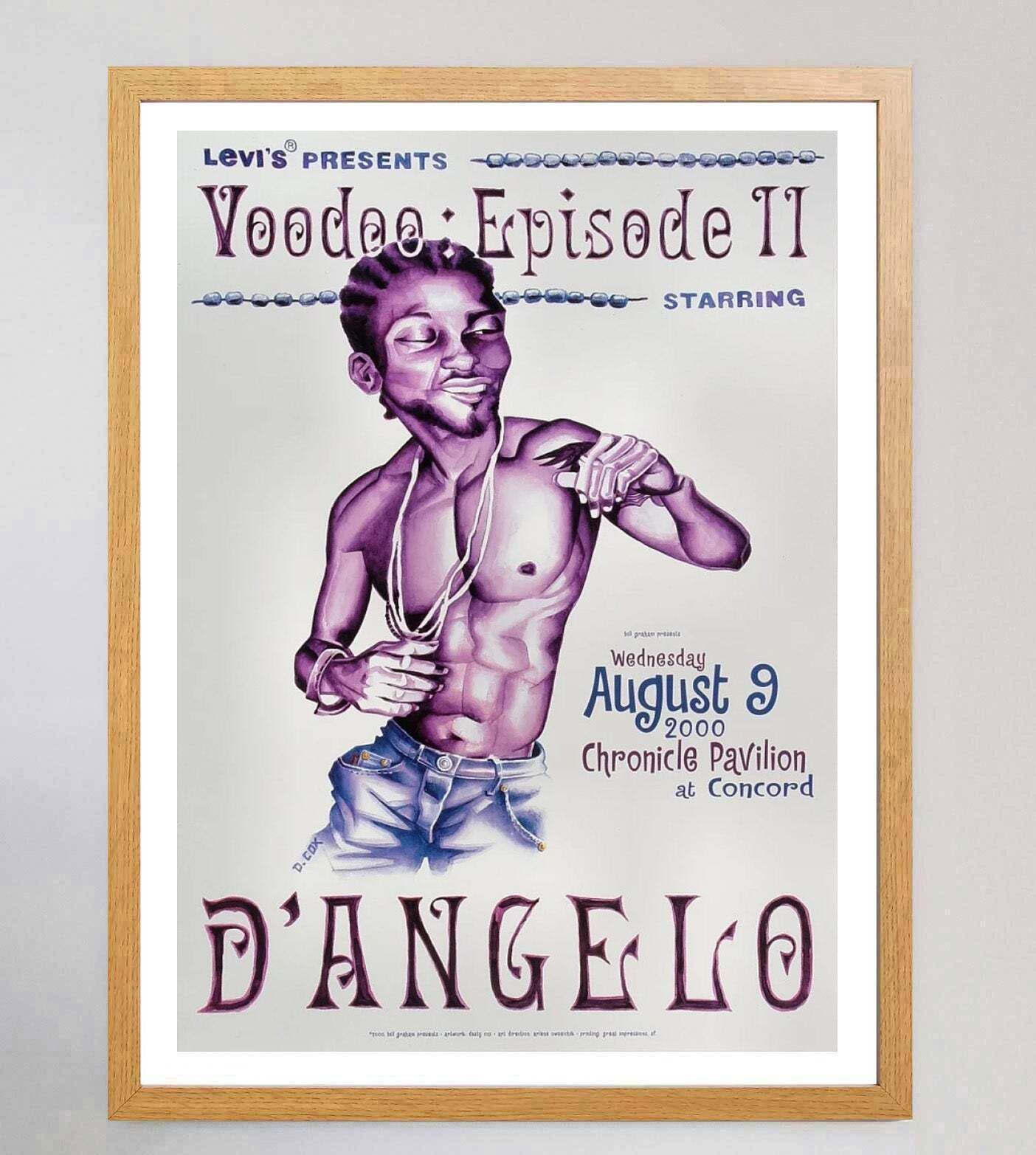 D'angelo   Voodoo Episode II " Original Vintage Poster" photo Art