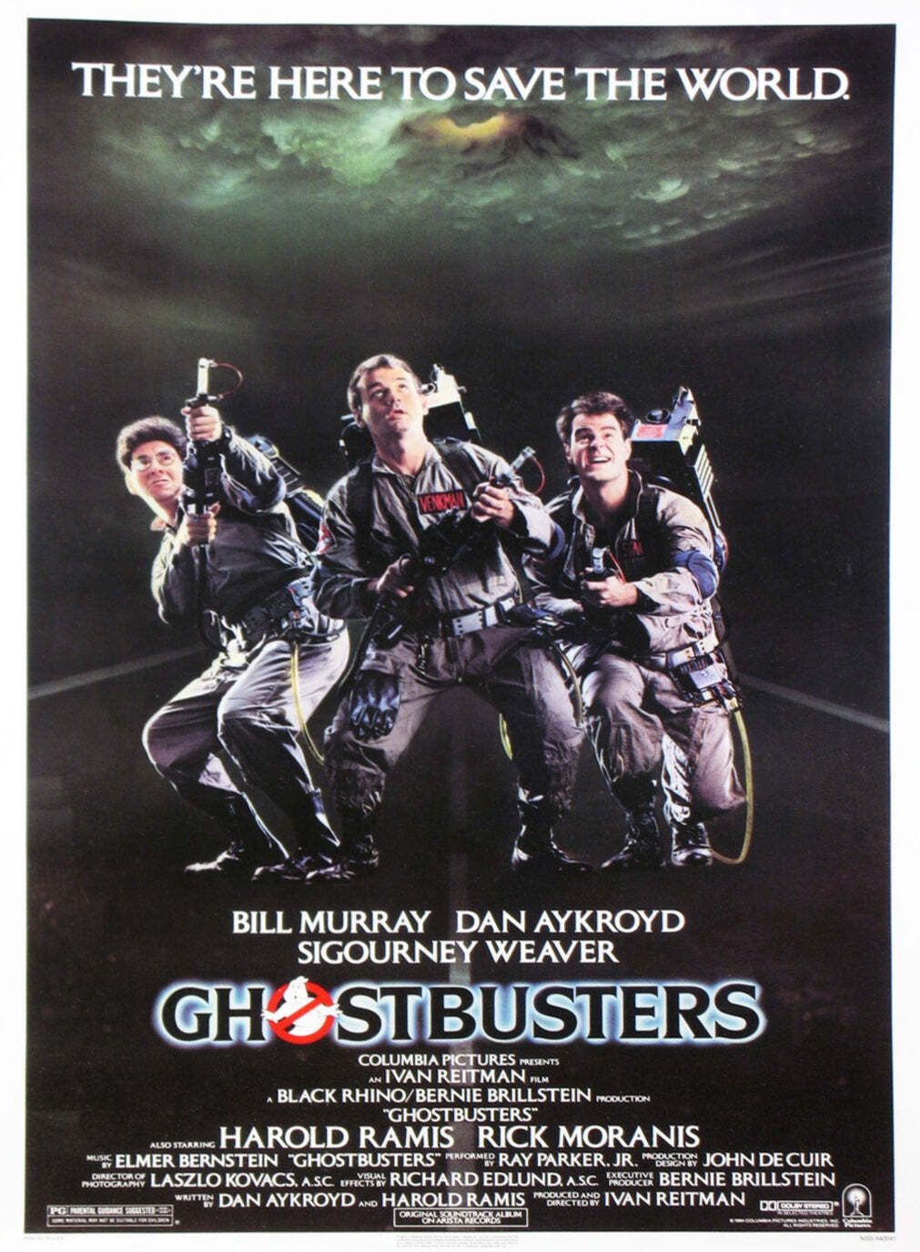 Ghostbusters " Original Vintage Poster"