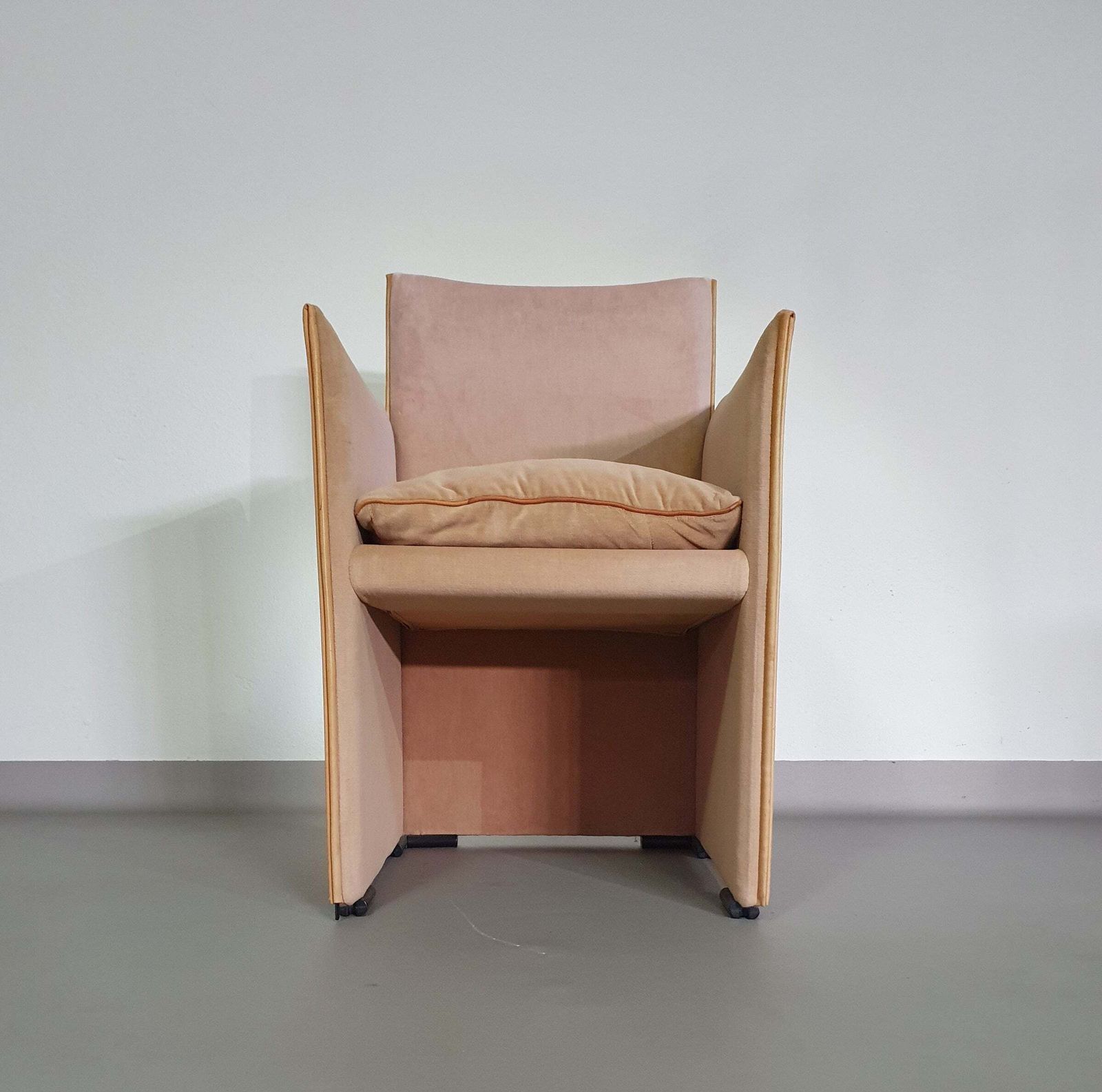 photo vintage Set (6) By Mario Bellini 401 Break Chairs For Cassina, 1990s