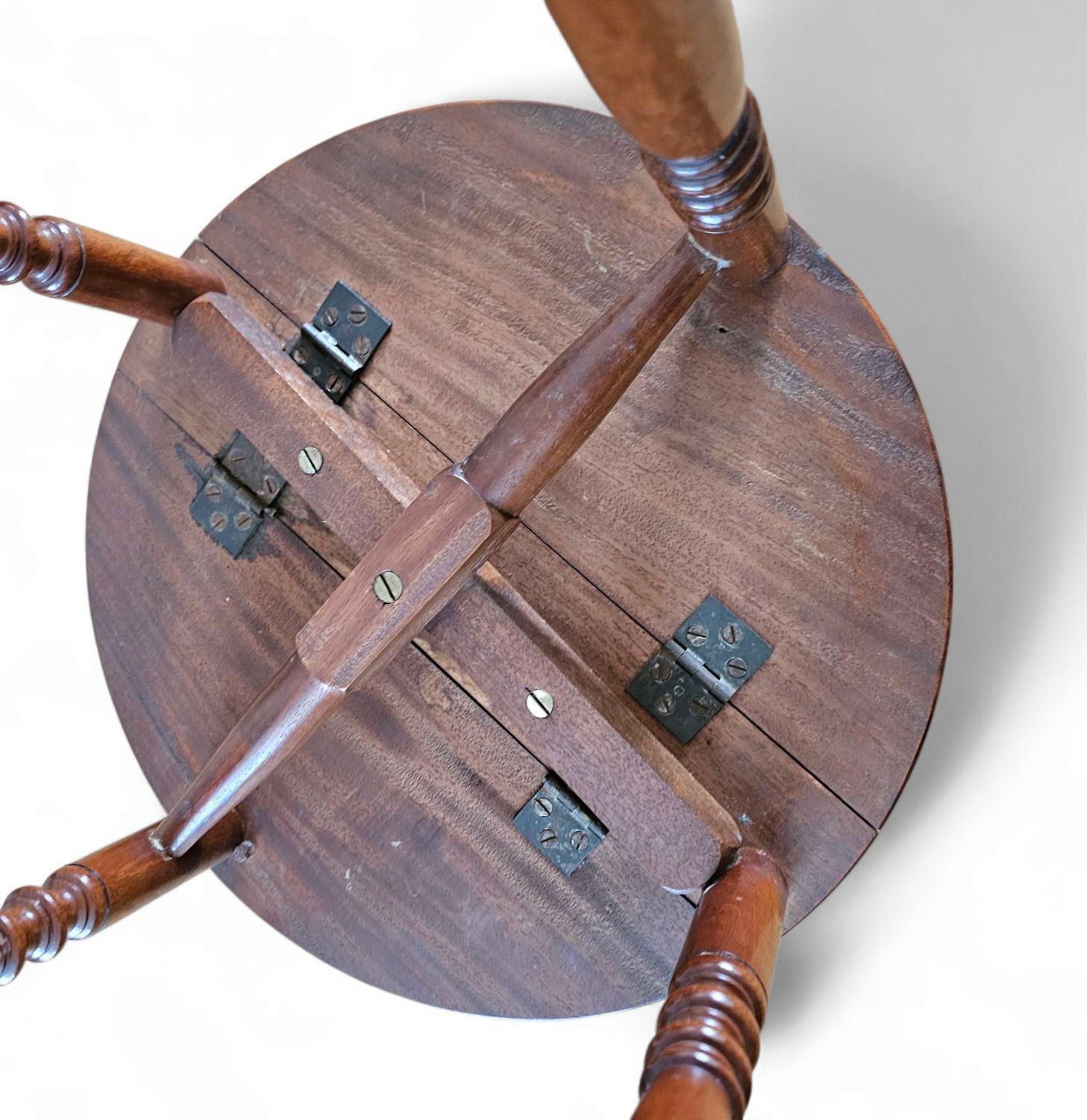 photo vinterior Art Deco / Nesting Table 3 X / Attributed To Maison Franck / Inlaid Tortoiseshell Top / 1920