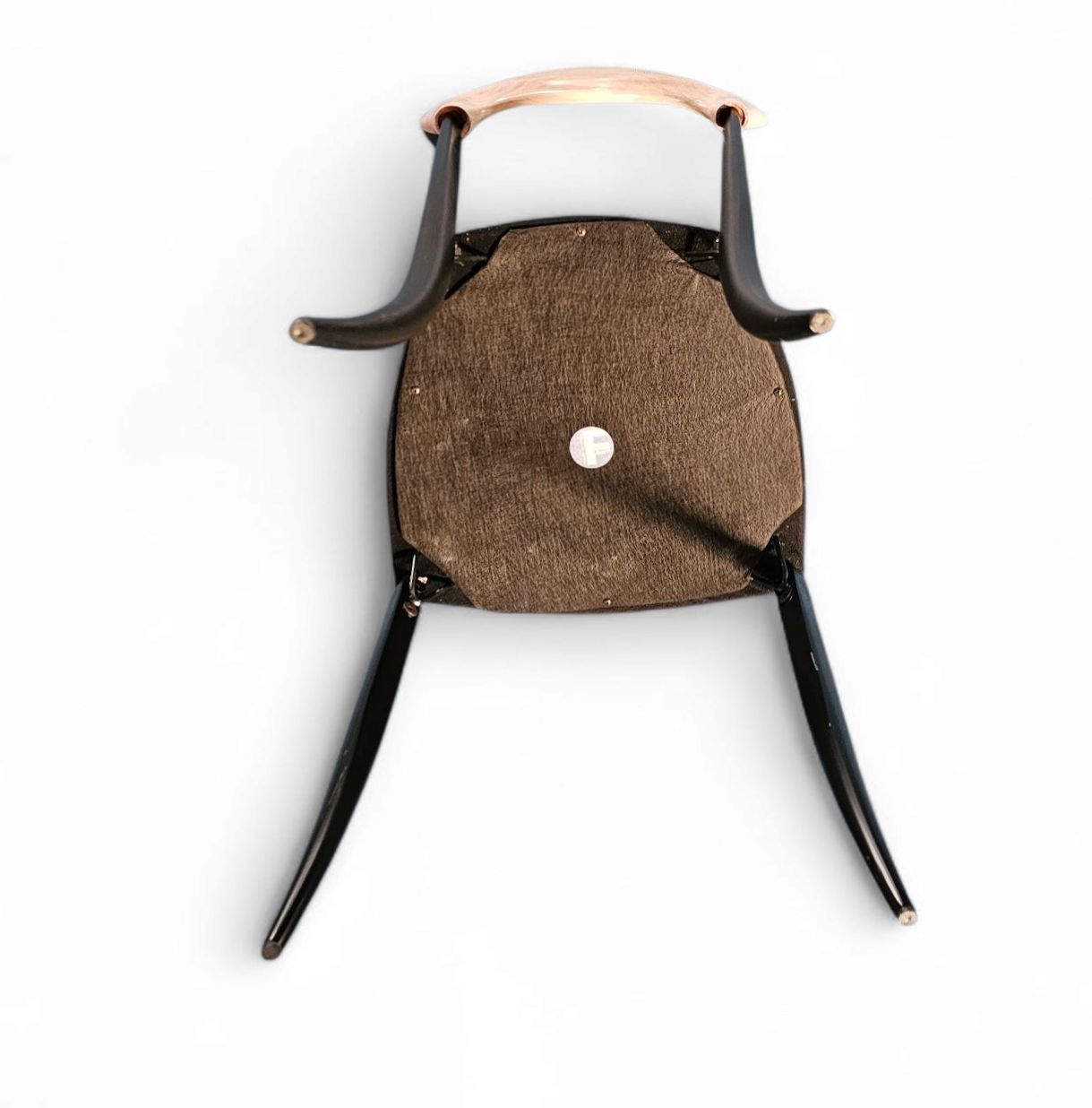 Furniture 2 X Charme Dining Chair By Fasem Is A Slender, Yet Strong Masterpiece 1980s photo