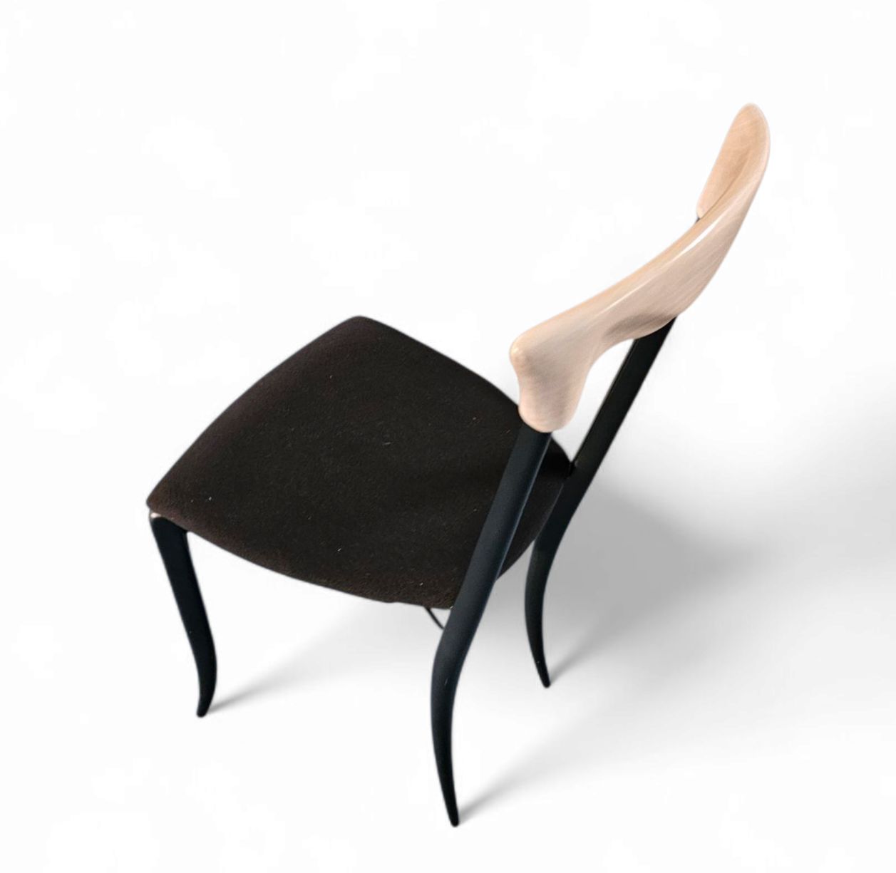 845.0 2 X Charme Dining Chair By Fasem Is A Slender, Yet Strong Masterpiece 1980s photo