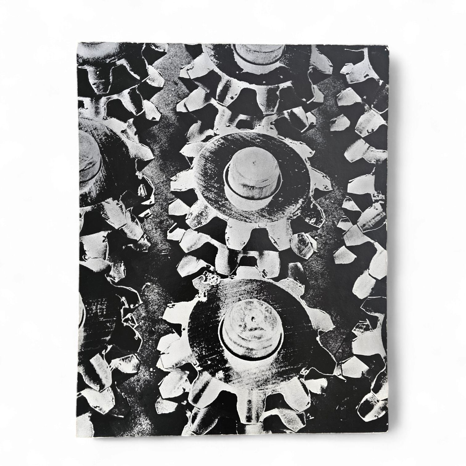 6 X Barite Photos Of A Gearbox On Board By Hugo Liebe 1960s photo furniture