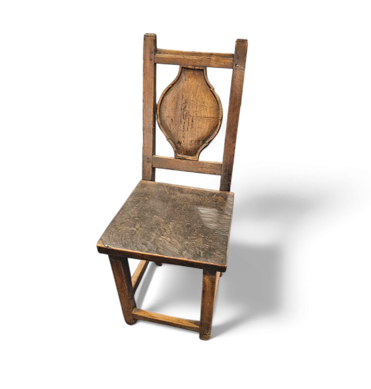 18th Century Chair Early 18th Century Farmhouse Chair With Wood Peg Construction photo Furniture