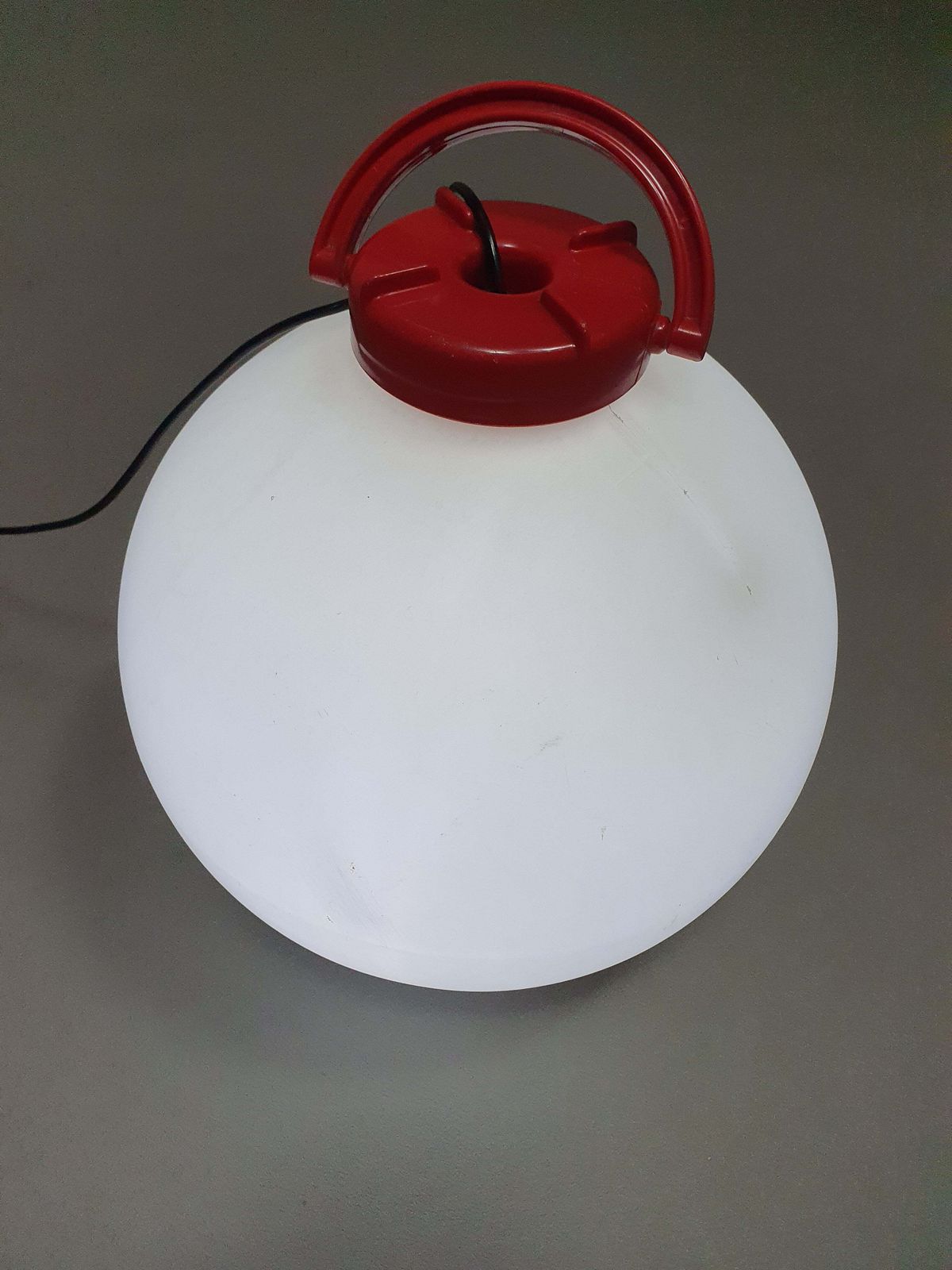 Vintage Italian Space Age Tama Floor Lamp By Isao Hosoe For Valenti Luce, 1970s