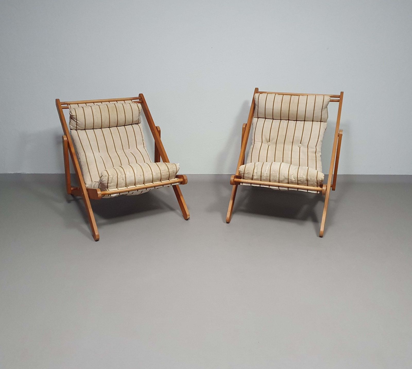2 X Kon Tiki Lounge Chairs 1986 Gillis Lundgren For Ikea