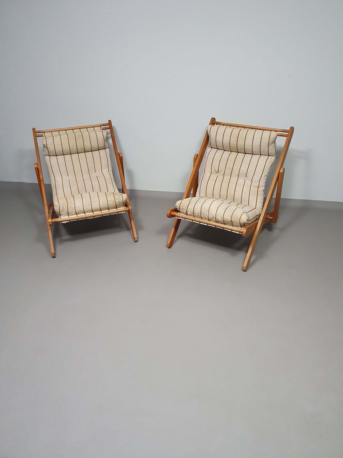 photo vinterior 2 X Kon Tiki Lounge Chairs 1986 Gillis Lundgren For Ikea