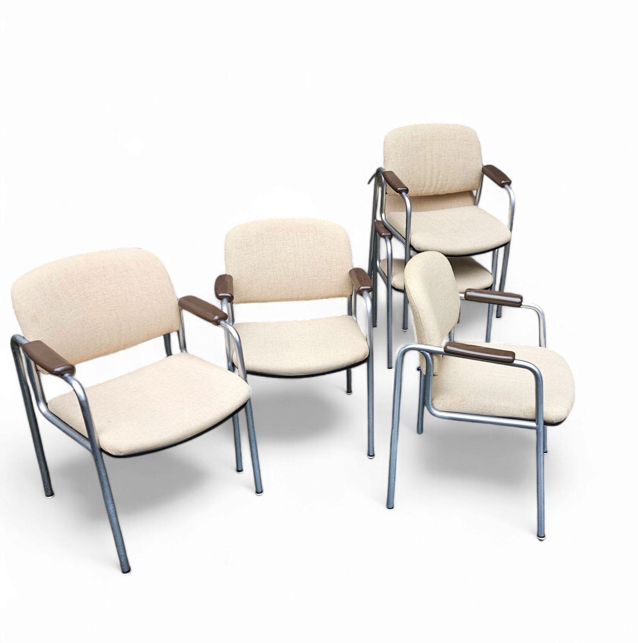 6 X Rare Arm Chair / Röder Und Söhne / 1970's / Probably By Miller Borgsen photo 1582.0