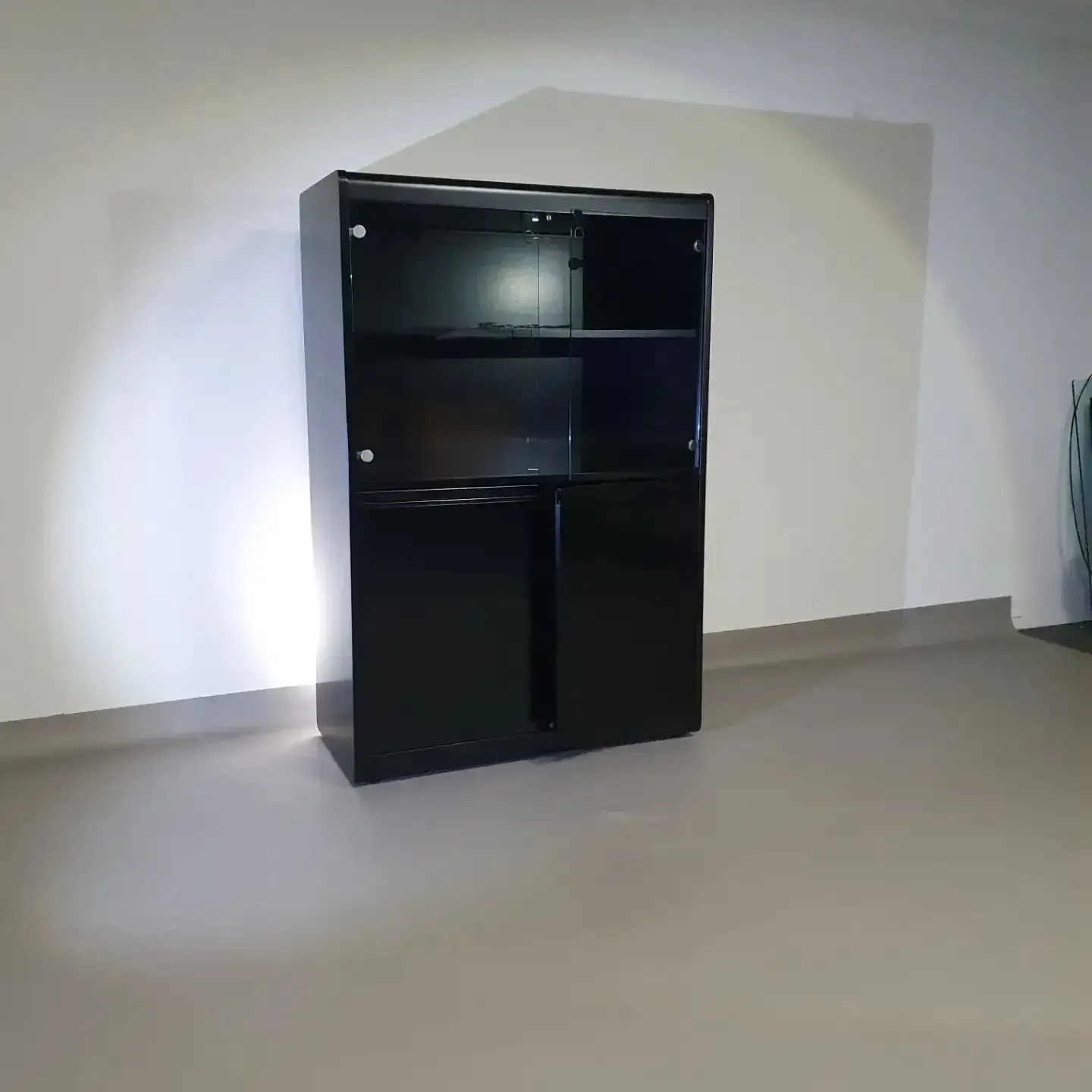 Rodolfo Bonetto Display / Glass Cabinet / Model Linearsystem / 1960s For Bellato Italy. Stunning Condition photo Furniture