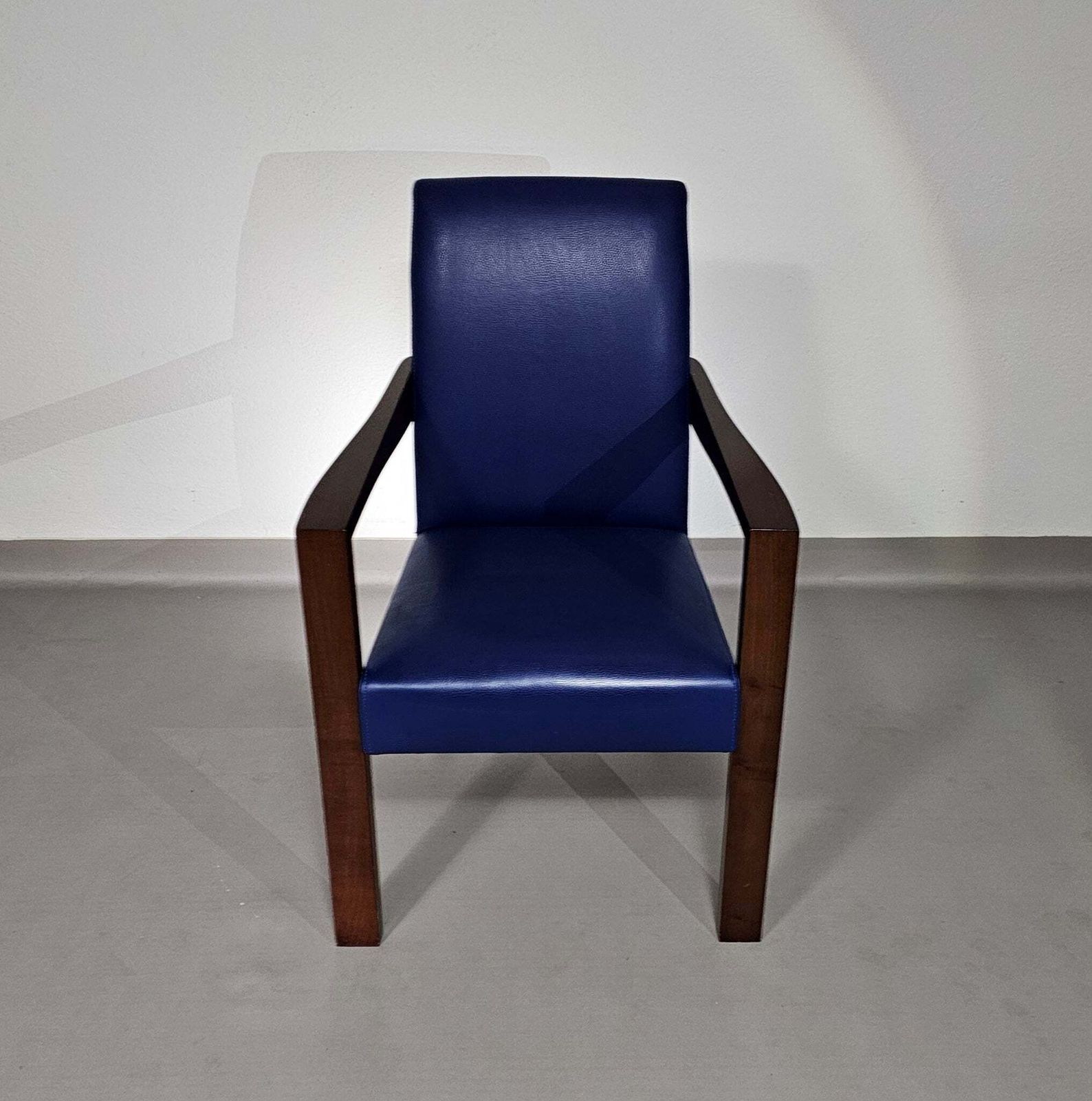 4 X Hugues Chevalier Conference Ying Bridge Chair / Leather photo Furniture