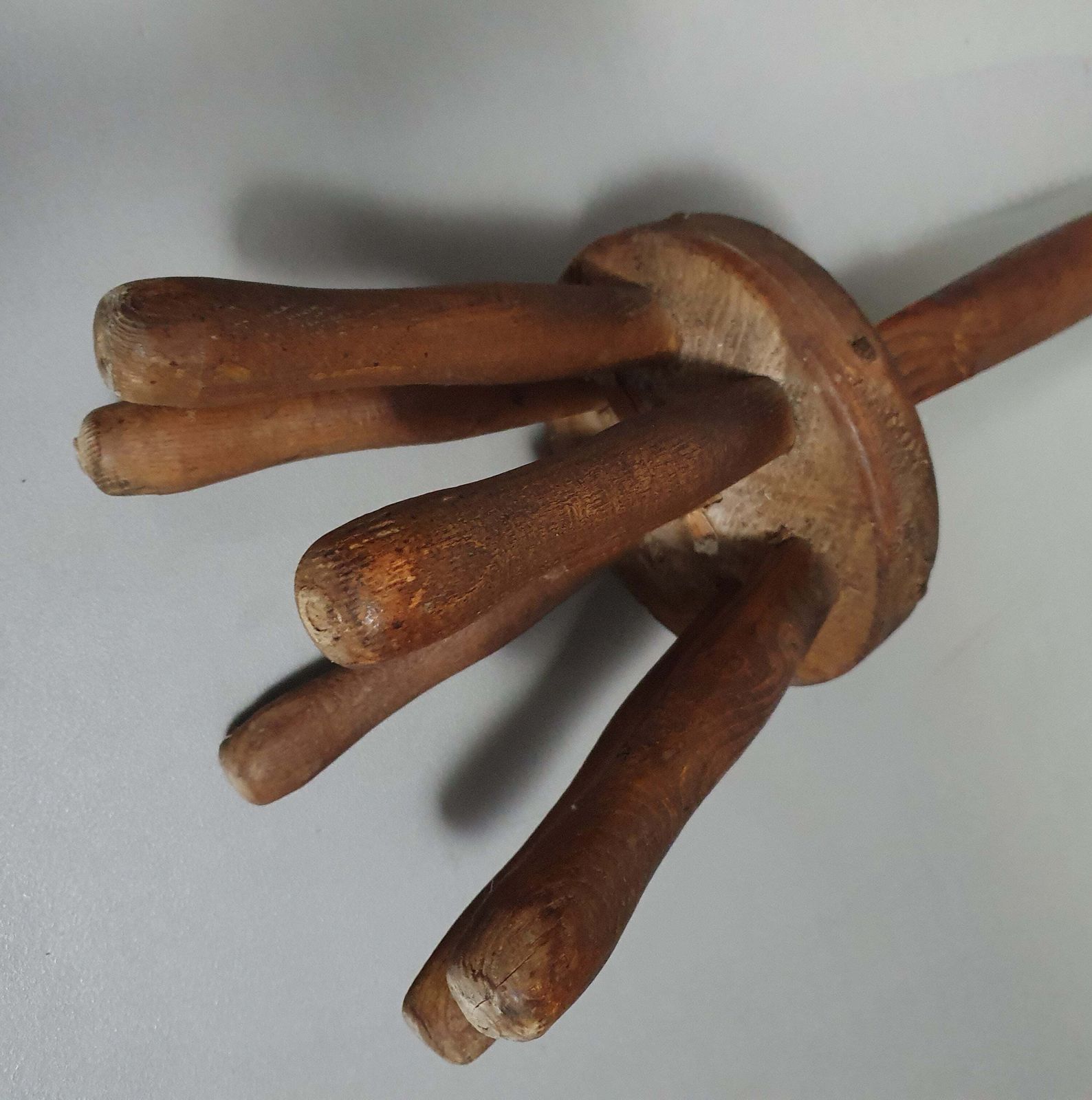 photo for sale Washing Dolly, Victorian, Original Height 90 Cm Width Handle 36 Cm