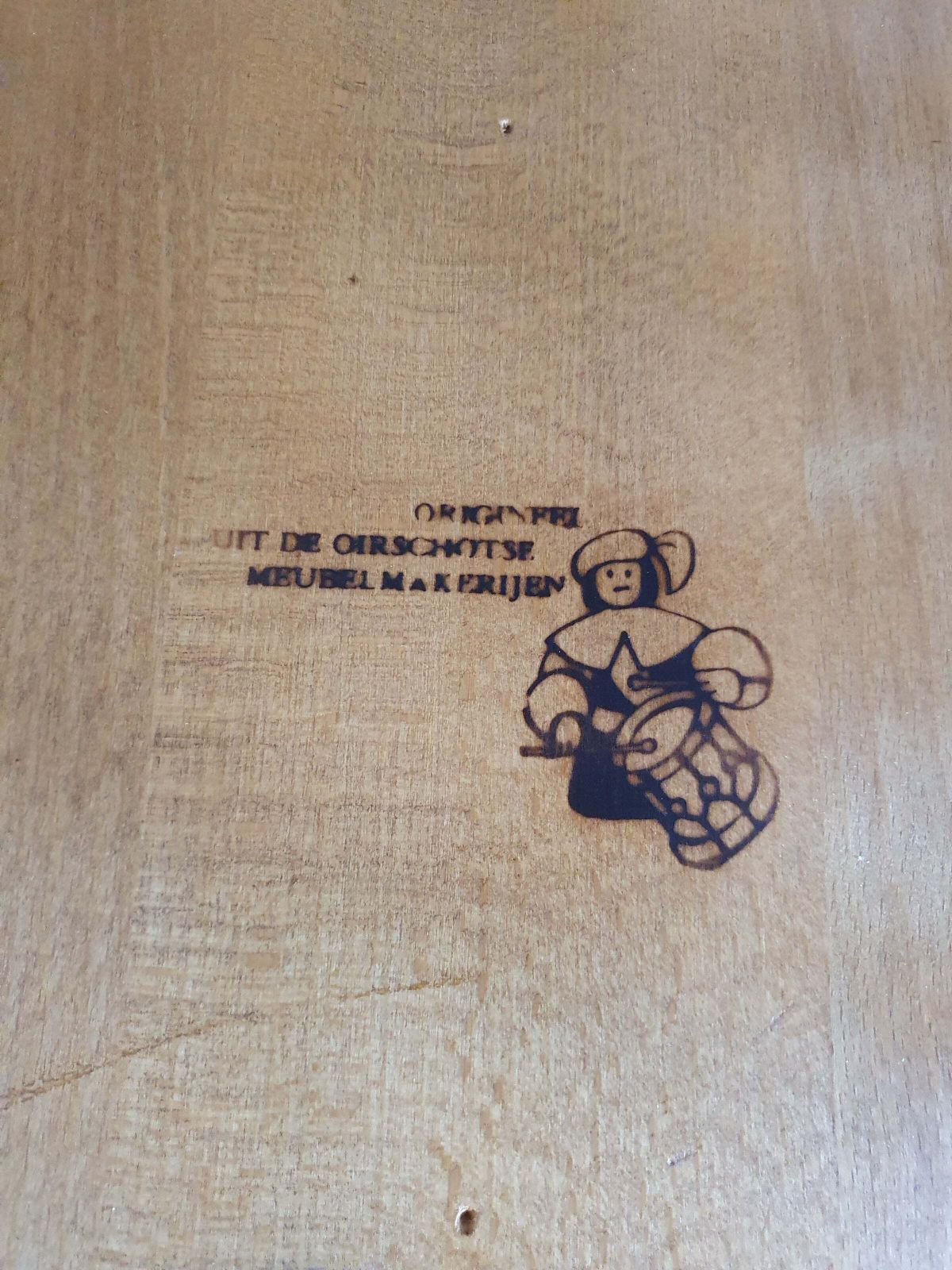 Origineel Uit De Oirschotse Meubelmakerij   1970 photo for sale