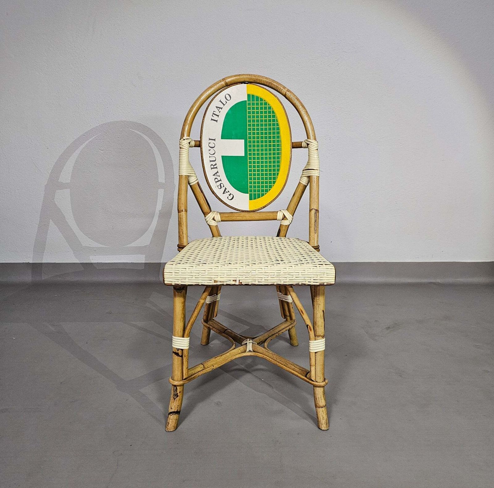 3 X Gasparucci Italo Ecc Antwerpen Tennis Chairs 1980s photo vintage
