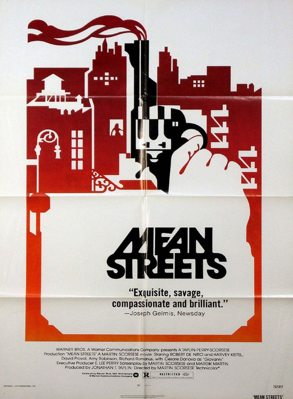 Mean Streets" Original Vintage Poster"