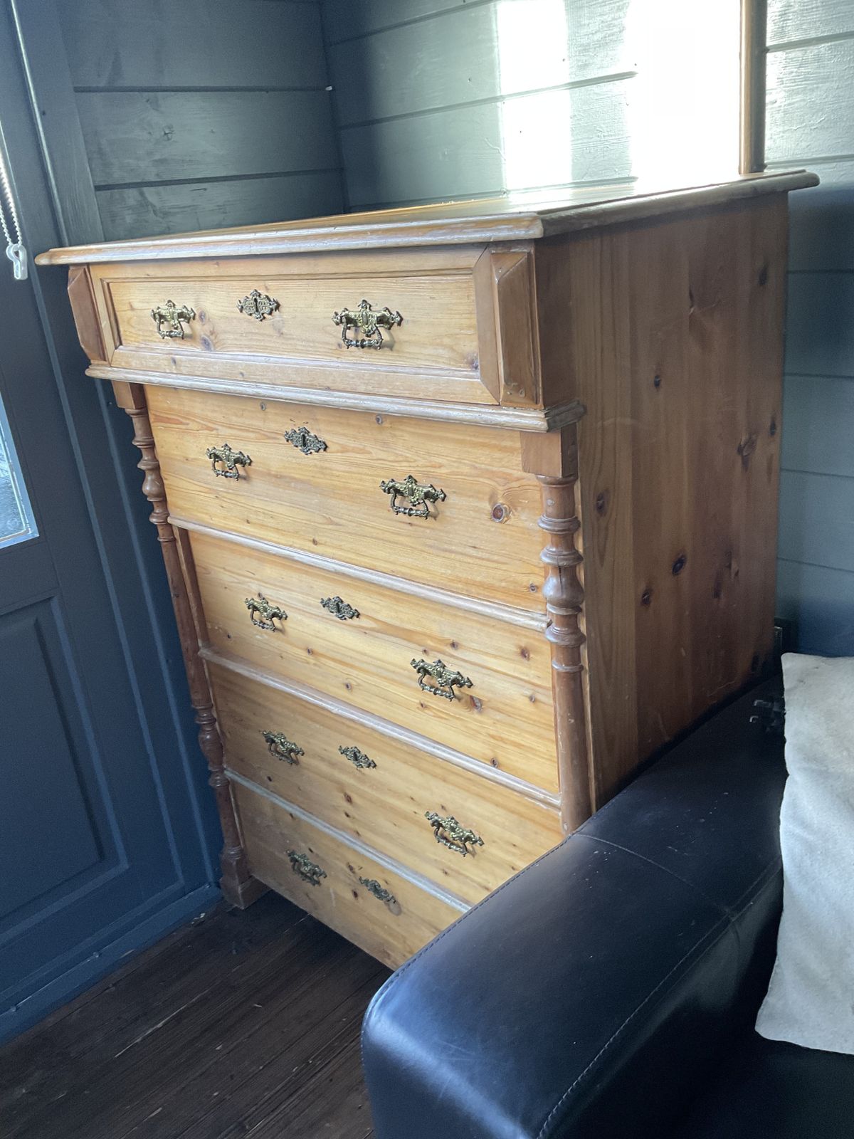 Antique Swedish Pine Chest Of Drawers Circa 1885   1915 photo furniture