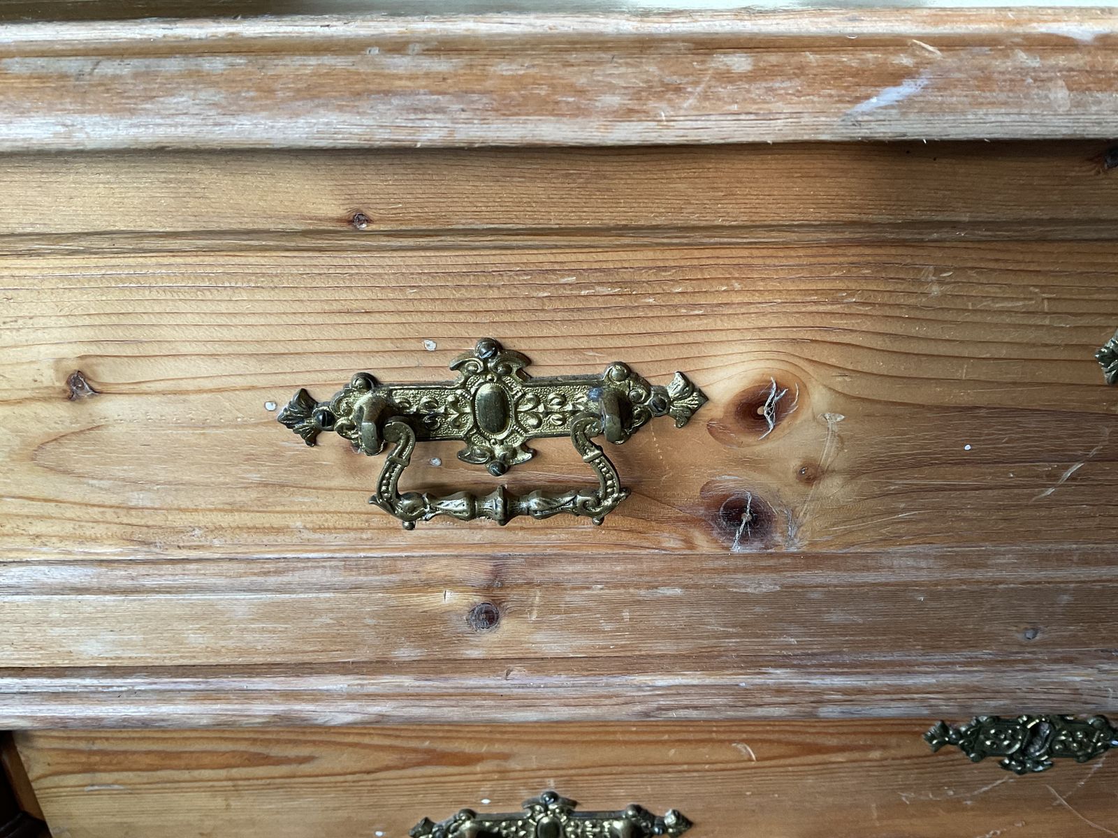 Antique Swedish Pine Chest Of Drawers Circa 1885   1915 photo Furniture