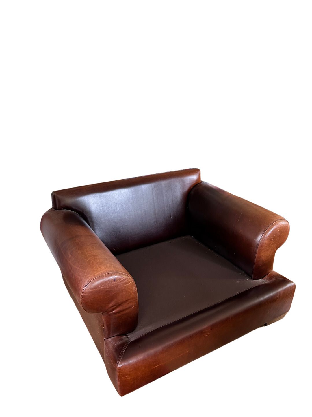 Furniture Montauk 2008 Abc Leather Baroque Oversized Armchair photo