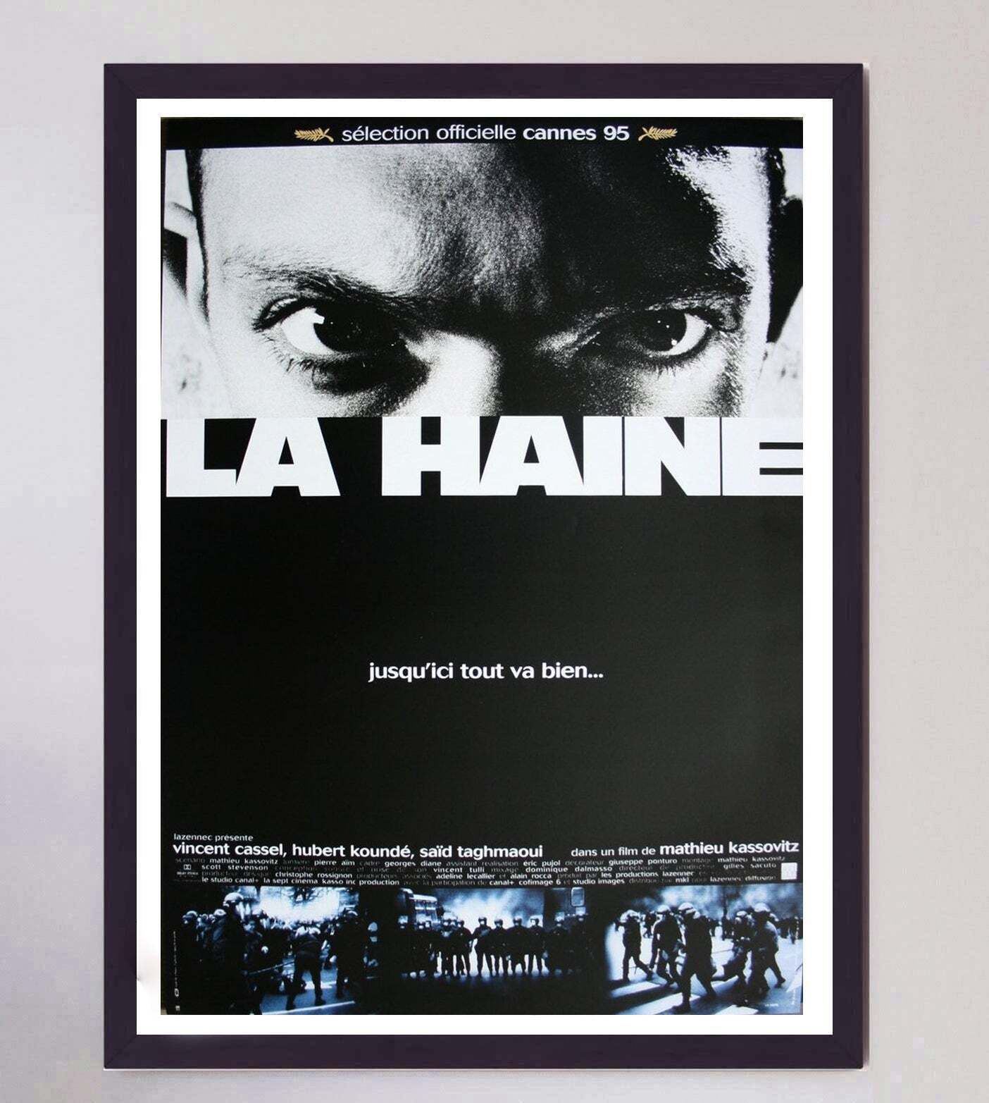 La Haine (French)" Original Vintage Poster" photo furniture