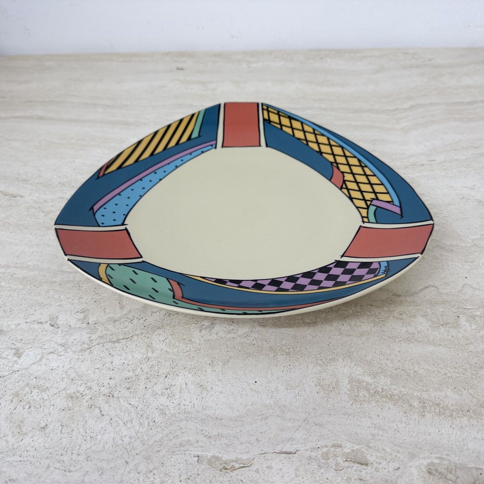 Rosenthal Studio Linie Flash One Vase Ceramic , 1980s Memphis photo furniture