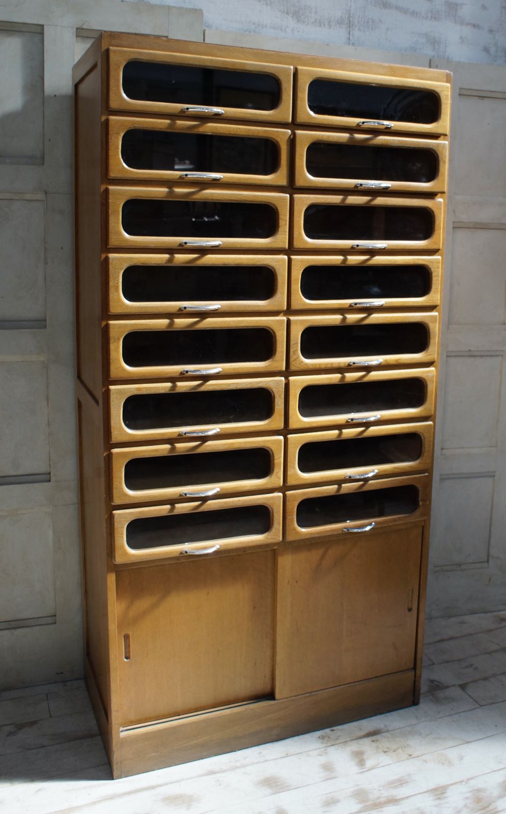 Vintage Haberdashery Shop Display Cabinet photo for sale