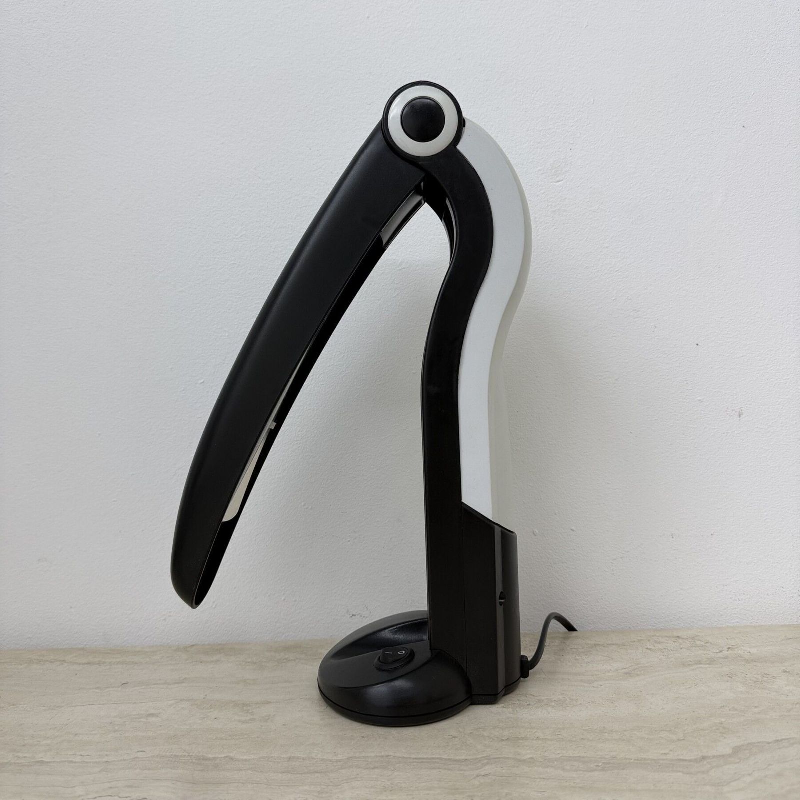 Mid Century Toekanvormige Tafellamp Van H. T. Huang, Jaren 1980