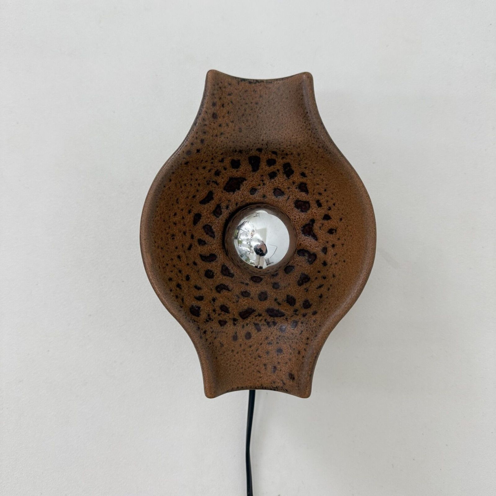 Vintage Ceramic Wall Lamp By Cari Zalloni , 1970s