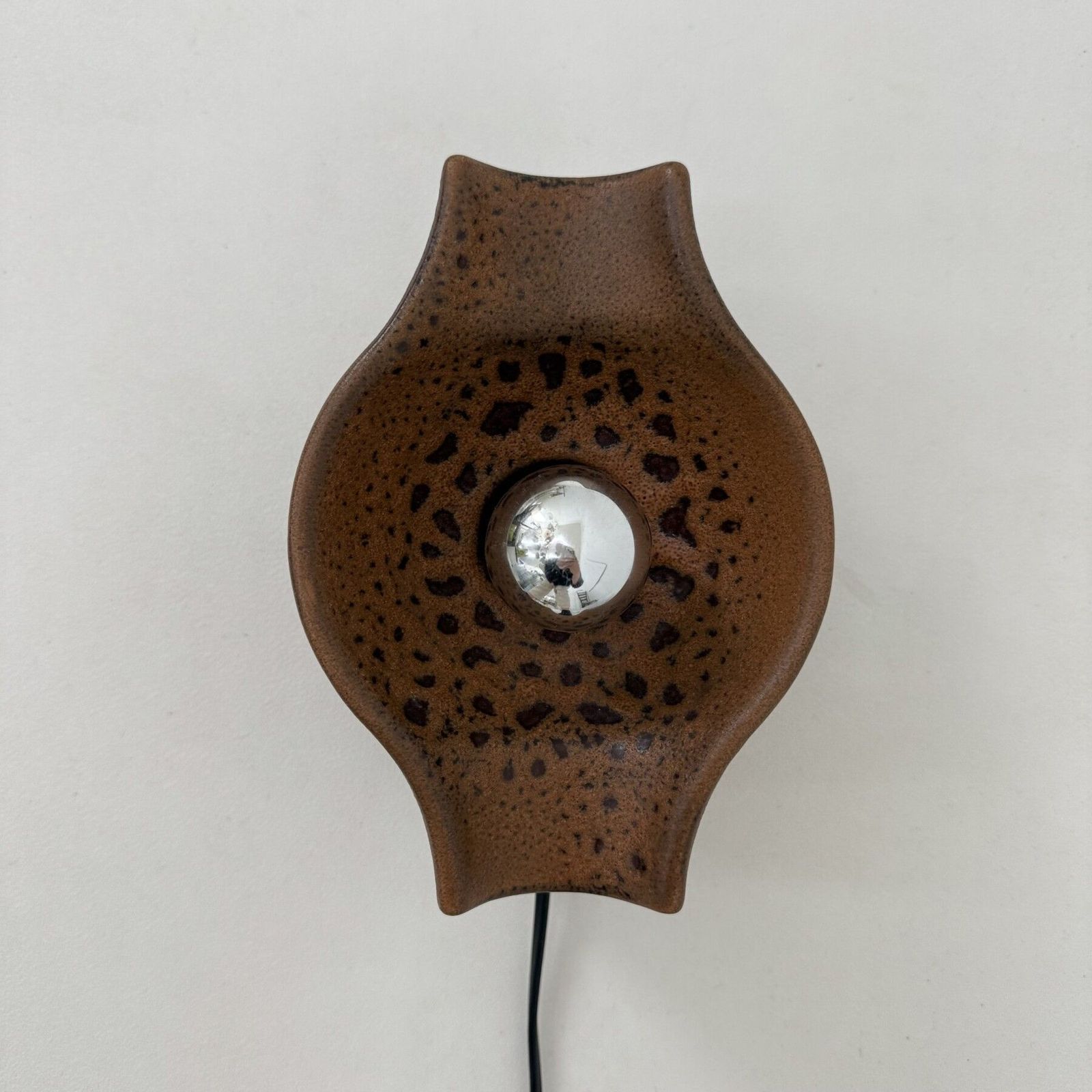 Lighting Vintage Ceramic Wall Lamp By Cari Zalloni , 1970s photo
