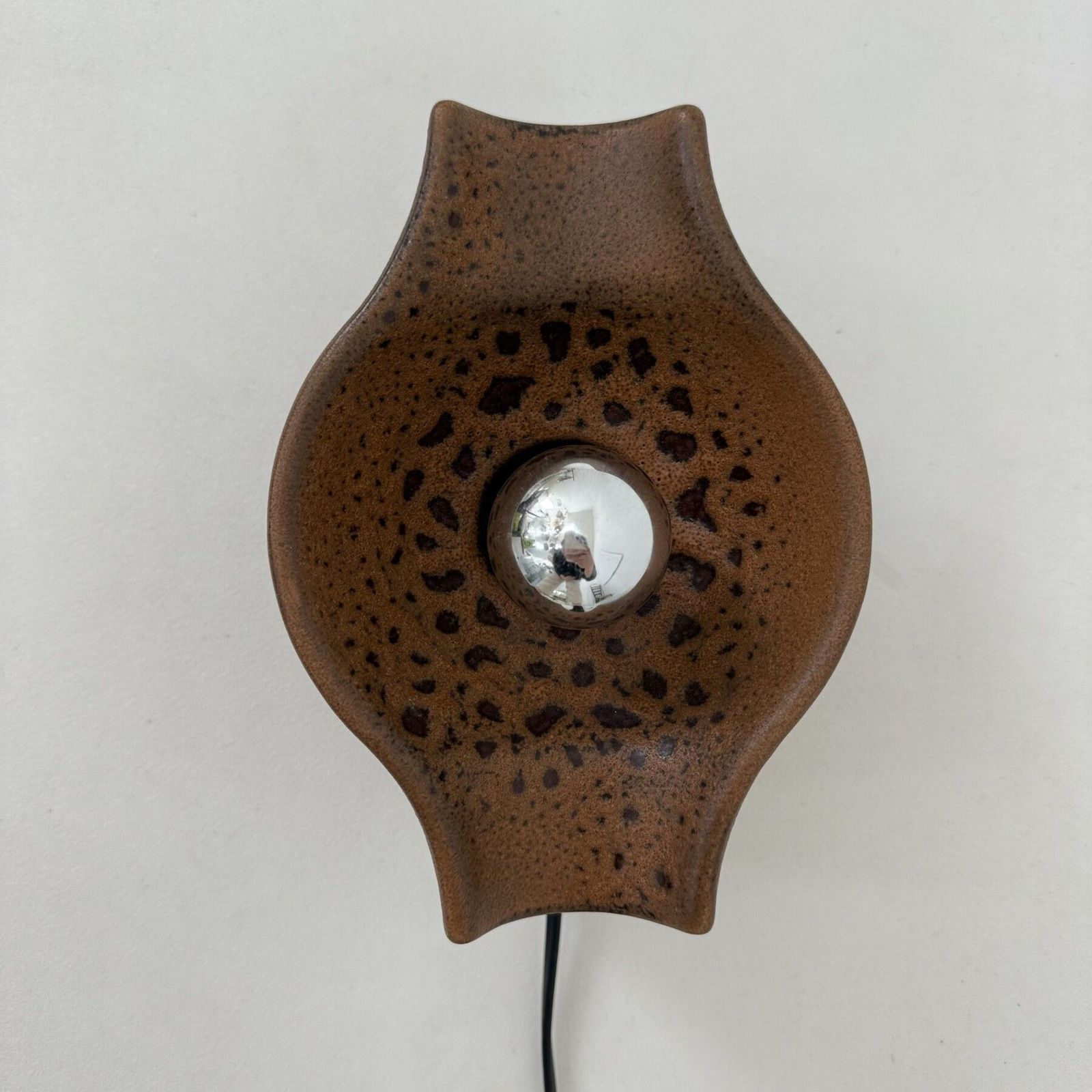 photo vintage Vintage Ceramic Wall Lamp By Cari Zalloni , 1970s