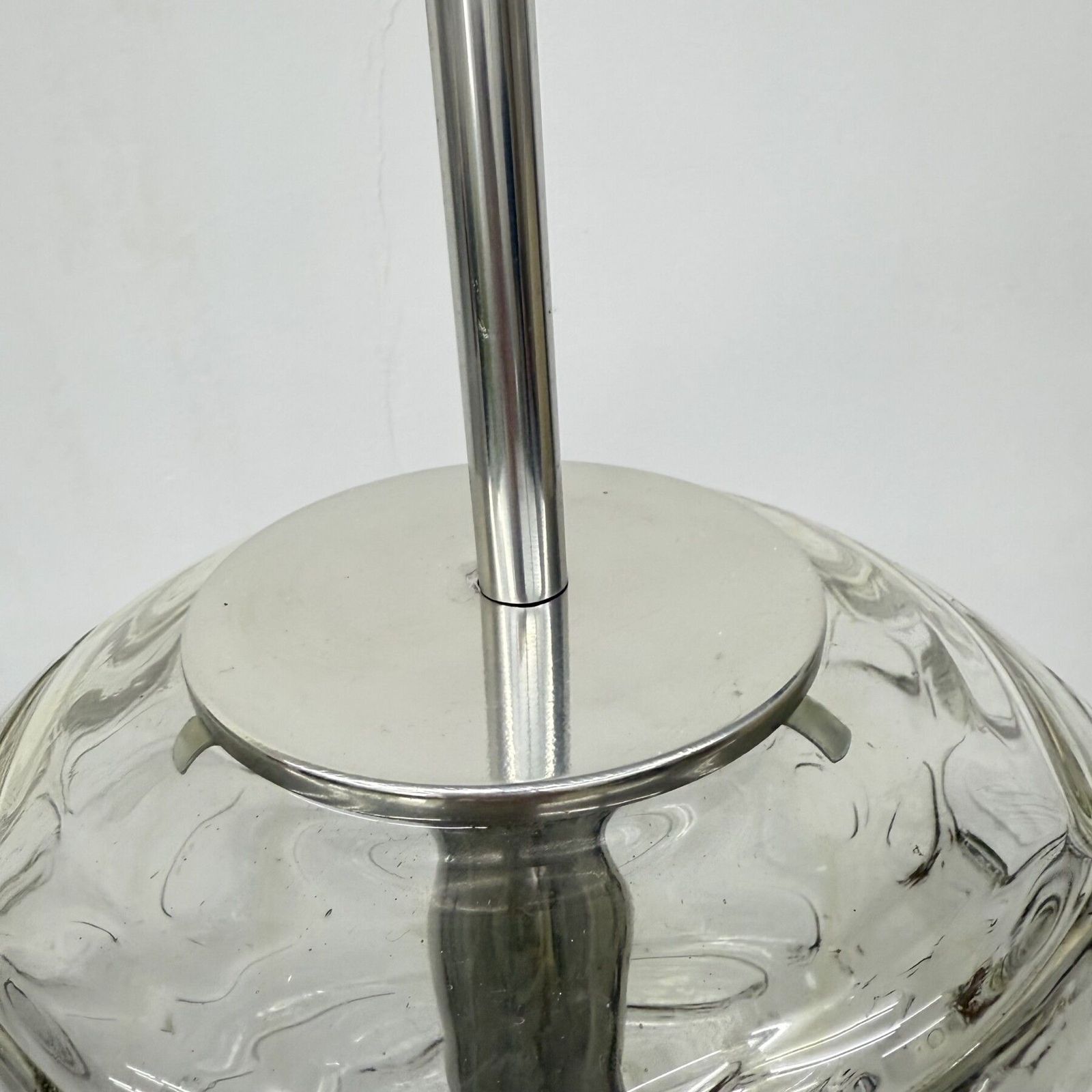 photo for sale Doria Leuchten Glazen Hanglamp, Jaren 1970