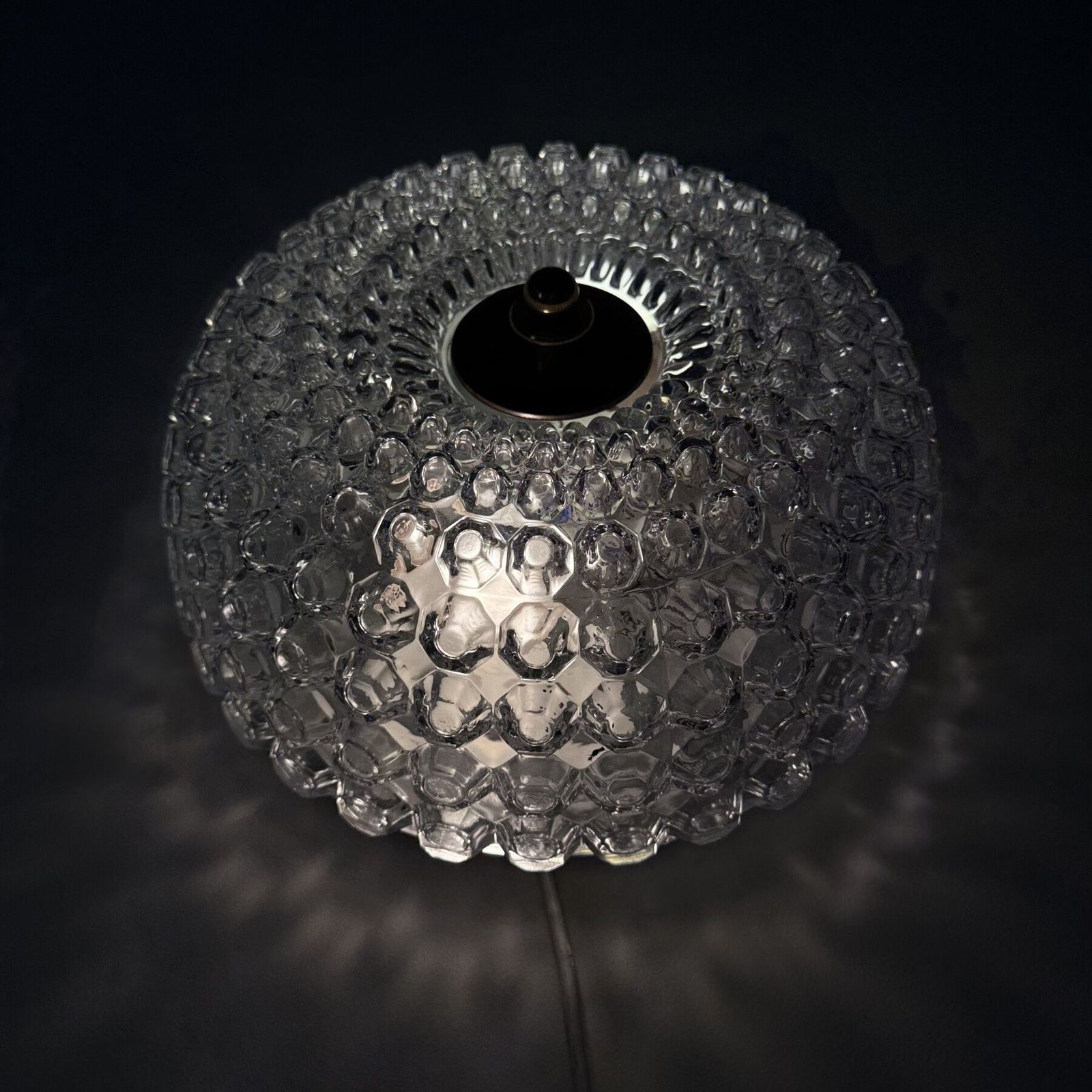 photo buy Limburg Glashütte Plafondlamp, Jaren 1970